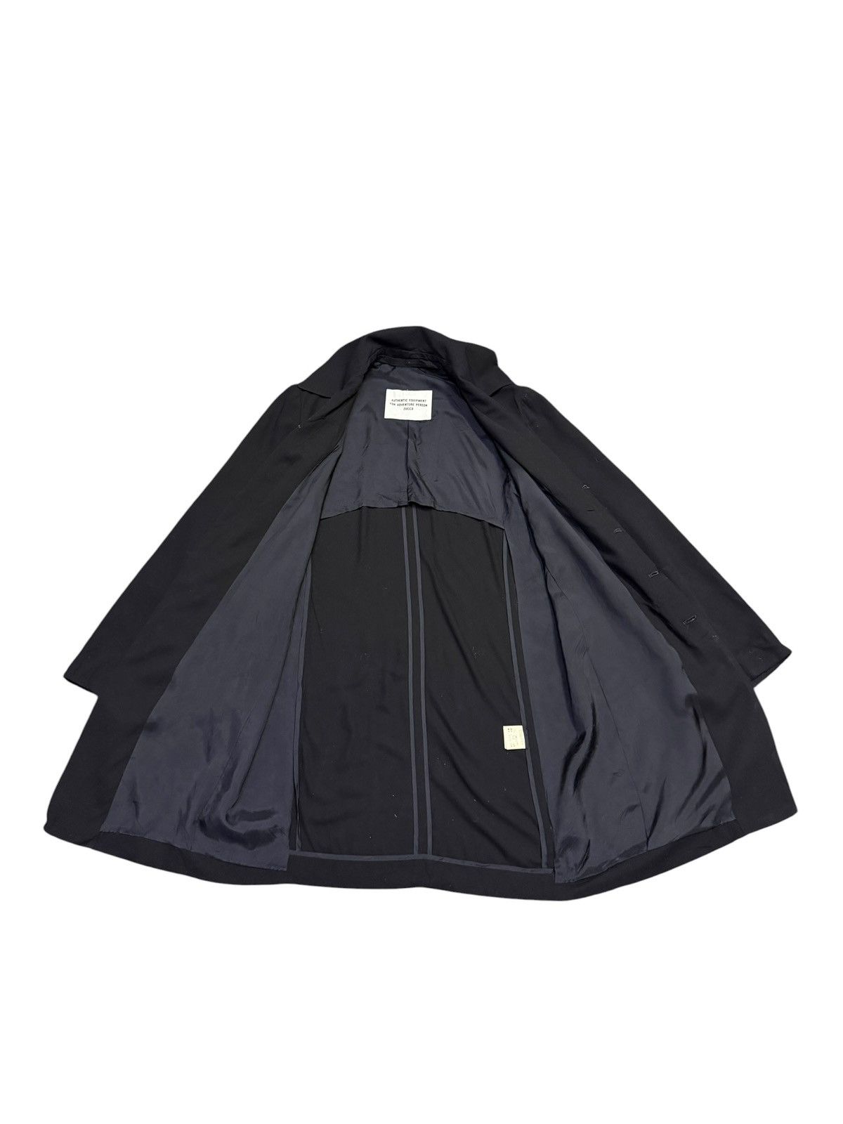Zucca Zucca Rayon Trench Coat By Issey Miyake Size US M / EU 48-50 / 2 - 5 Thumbnail