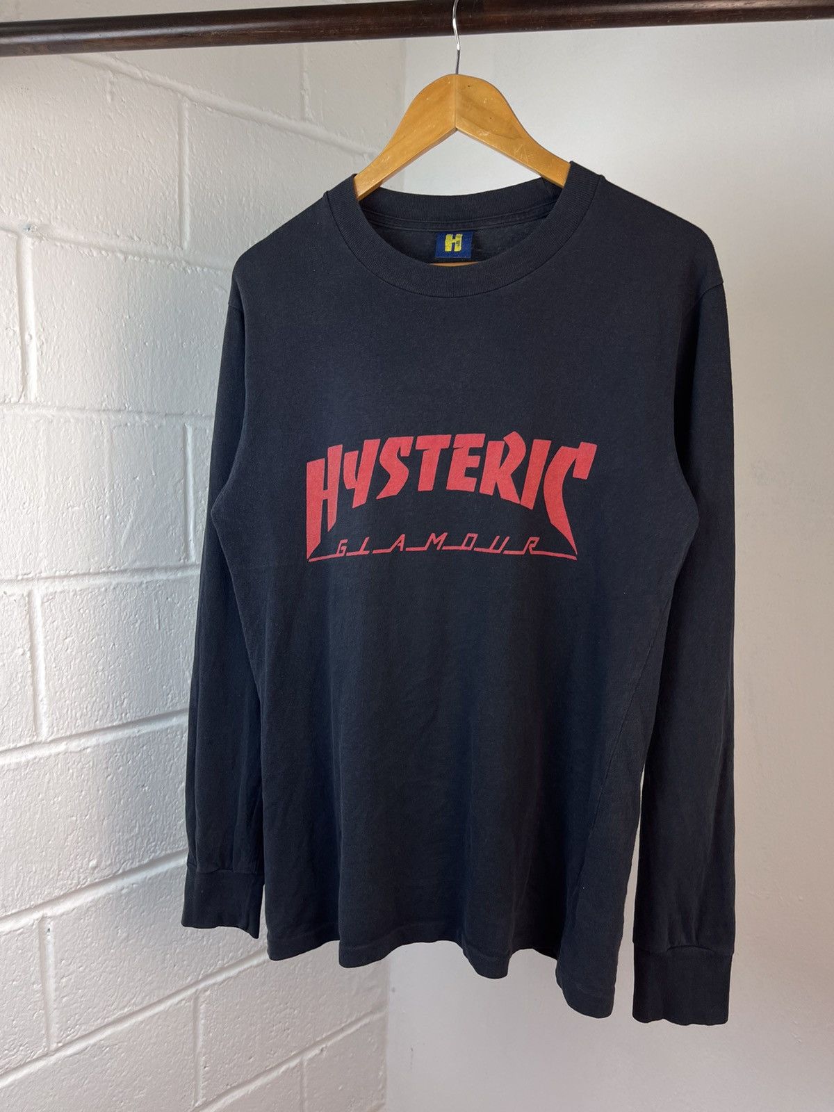 Hysteric Glamour 90s Hysteric Glamour Trasher Logo Long Sleeve Size US M / EU 48-50 / 2 - 3 Thumbnail