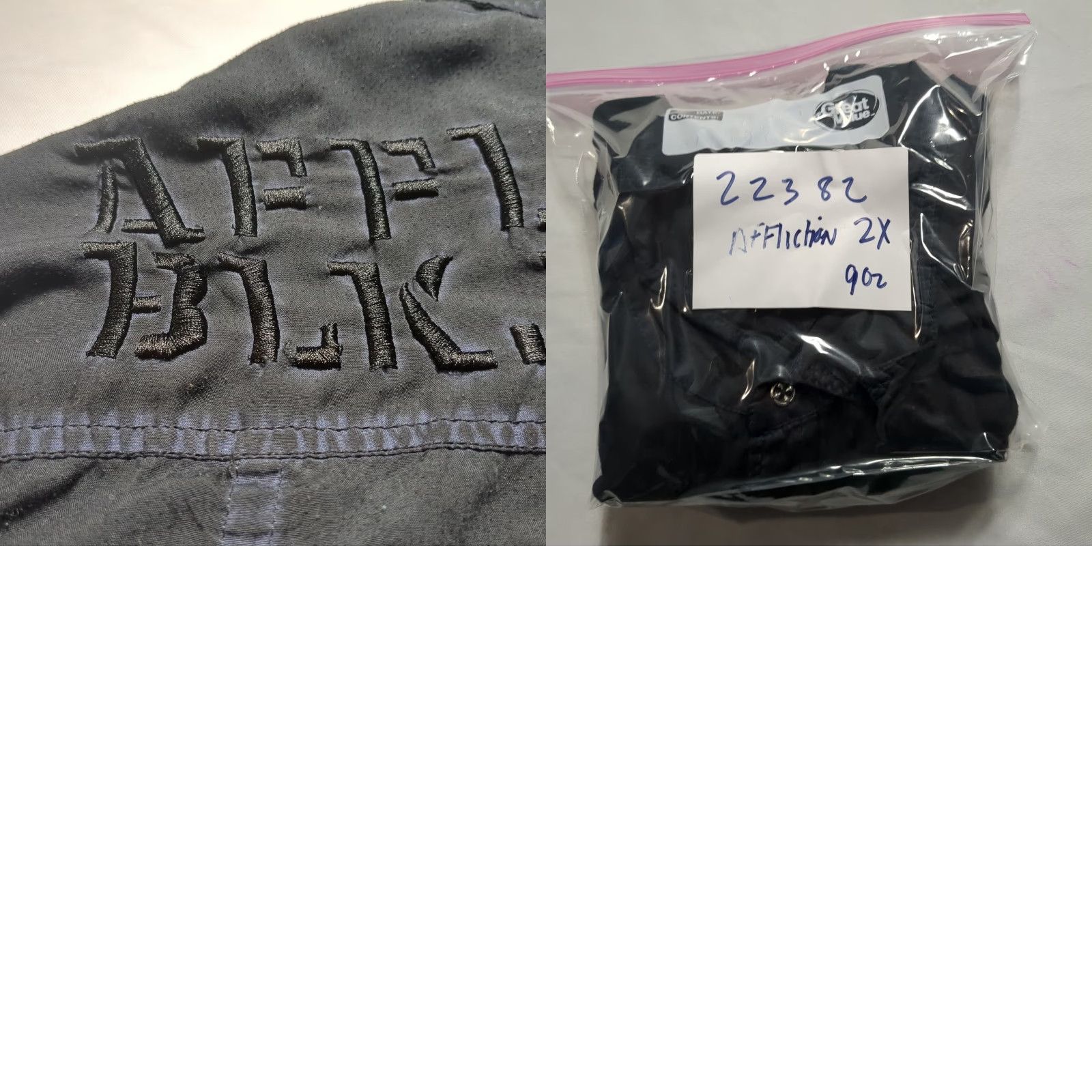Affliction Affliction Black Premium Button-Down Shirt Embroidered Long Sleeve 2XL Mens Black Size US XXL / EU 58 / 5 - 10 Thumbnail