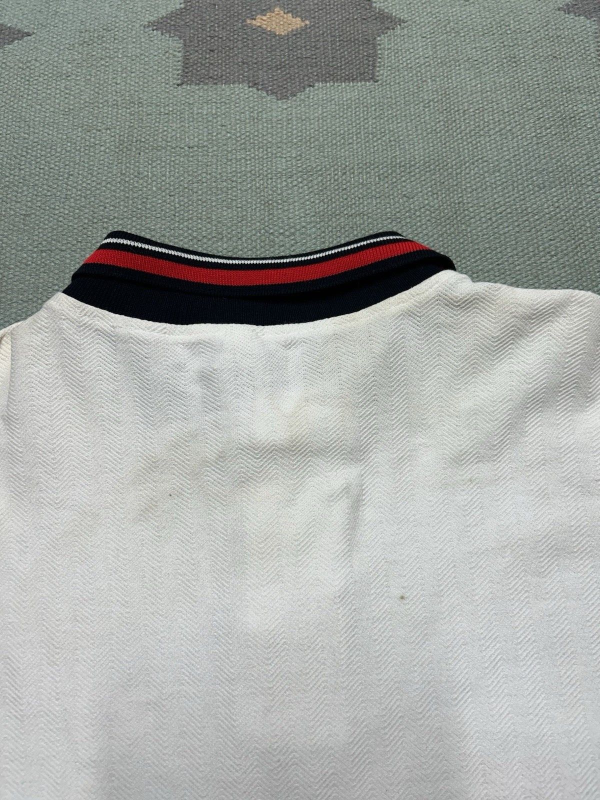 Vintage Vintage 90s Nike air polo shirt boot jordan made USA boxy XL Size US XL / EU 56 / 4 - 11 Thumbnail