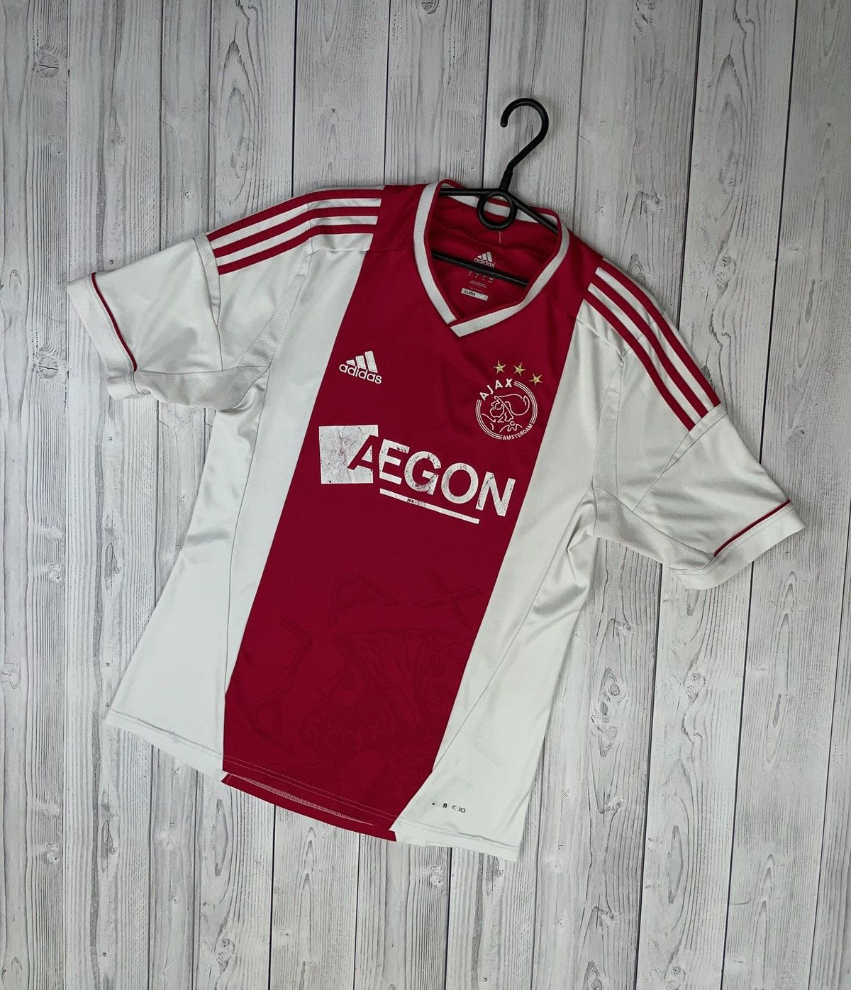 Adidas Vintage adidas Ajax soccer jersey size M Size US M / EU 48-50 / 2 - 1 Thumbnail