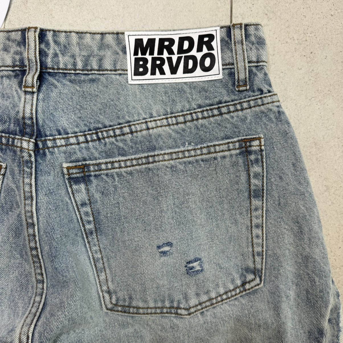 Who Decides War Who decides war ultra flare scripture denim sky Size US 32 / EU 48 - 3 Thumbnail