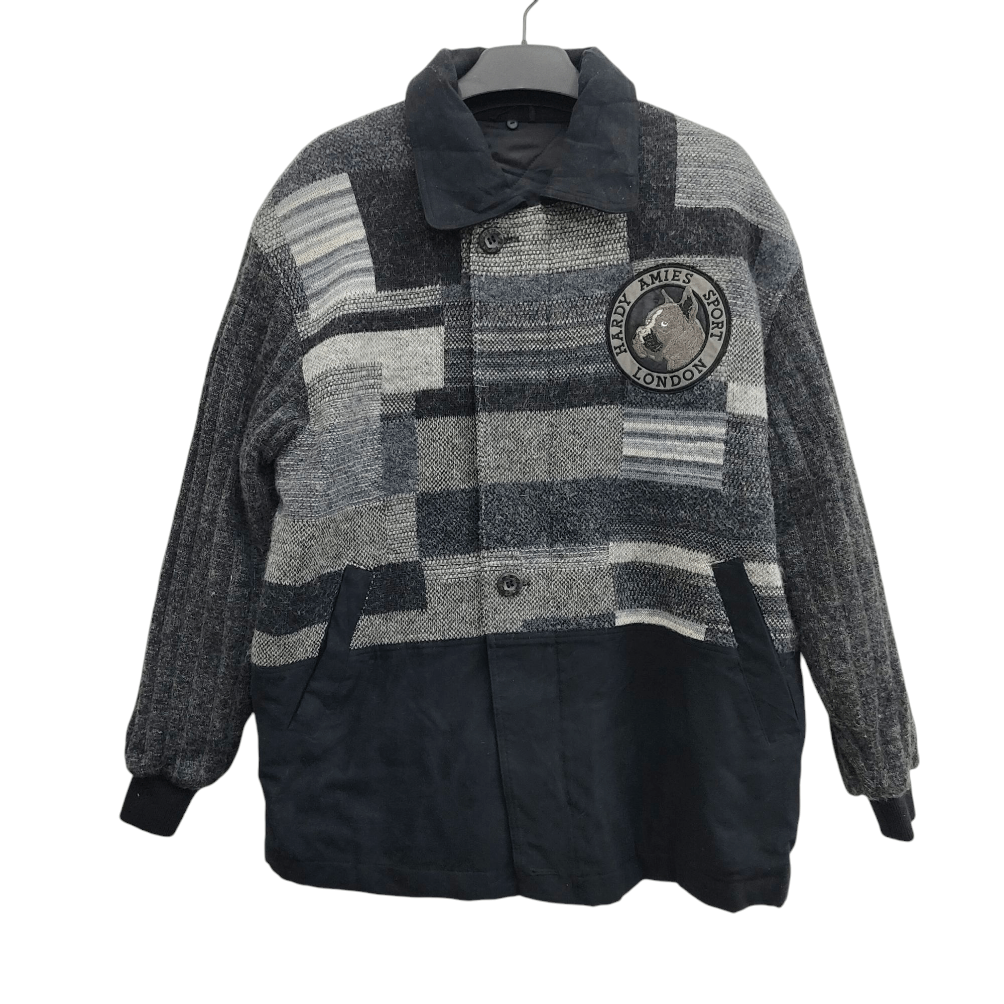 Designer × Hardy Amies Vintage Hardy Amies Wool Coat Jacket Size US L / EU 52-54 / 3 - 2 Thumbnail