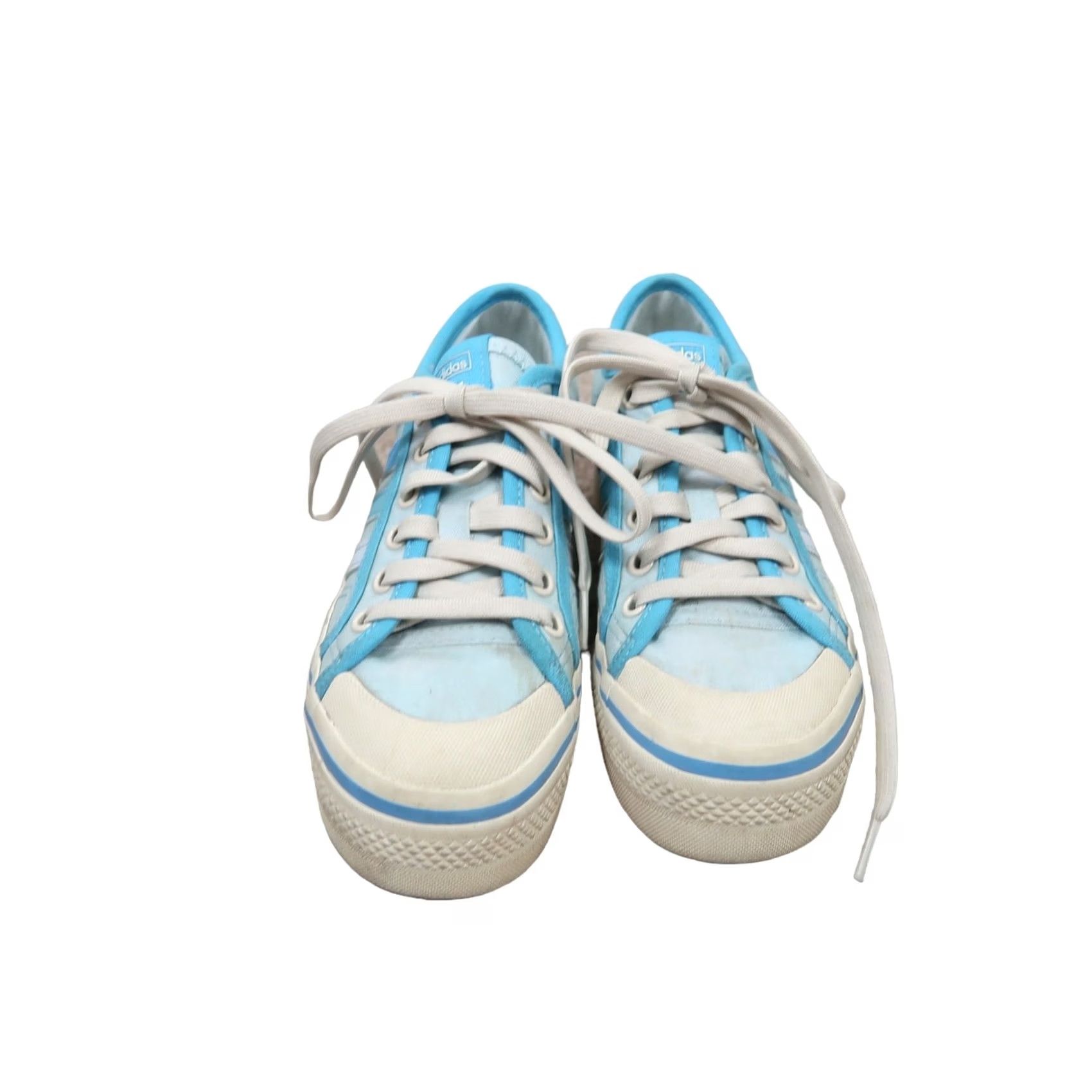 Adidas Adidas Parley Nizza platform sneakers Women 6.5 light blue lace-up Size US 8 / IT 38 - 4 Thumbnail