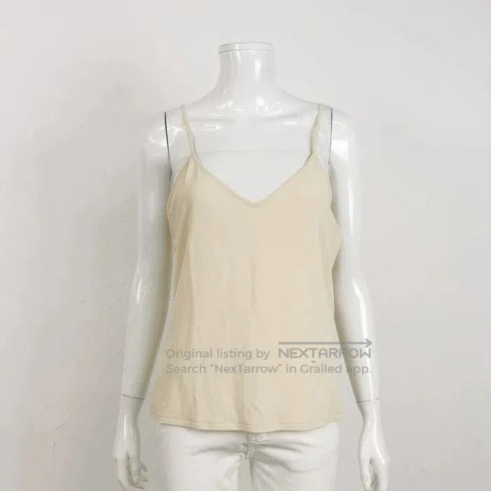 Max Mara Maxmara Studio Silk Solid Round Neck Top. Size XL / US 12-14 / IT 48-50 - 3 Thumbnail