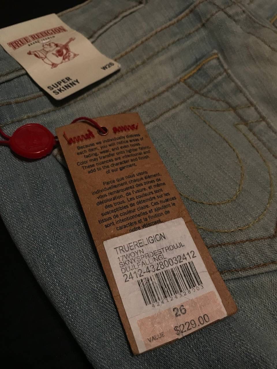 True Religion New jeans True Religion Super skinny vintage Size 26" / US 2 / IT 38 - 5 Thumbnail