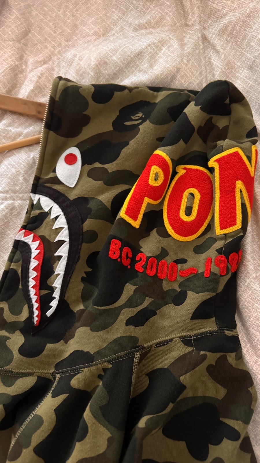 Bape Bape Shark Hoodie Size US XL / EU 56 / 4 - 4 Thumbnail