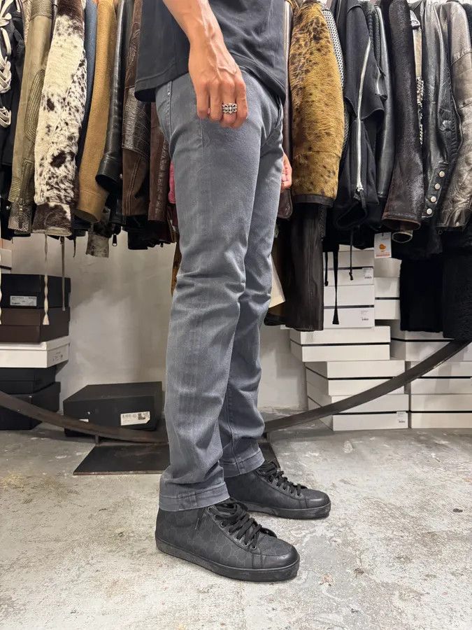 Designer × Gucci × Vintage AW2009 Gucci Grey Slim Denim Jeans Size US 30 / EU 46 - 3 Thumbnail