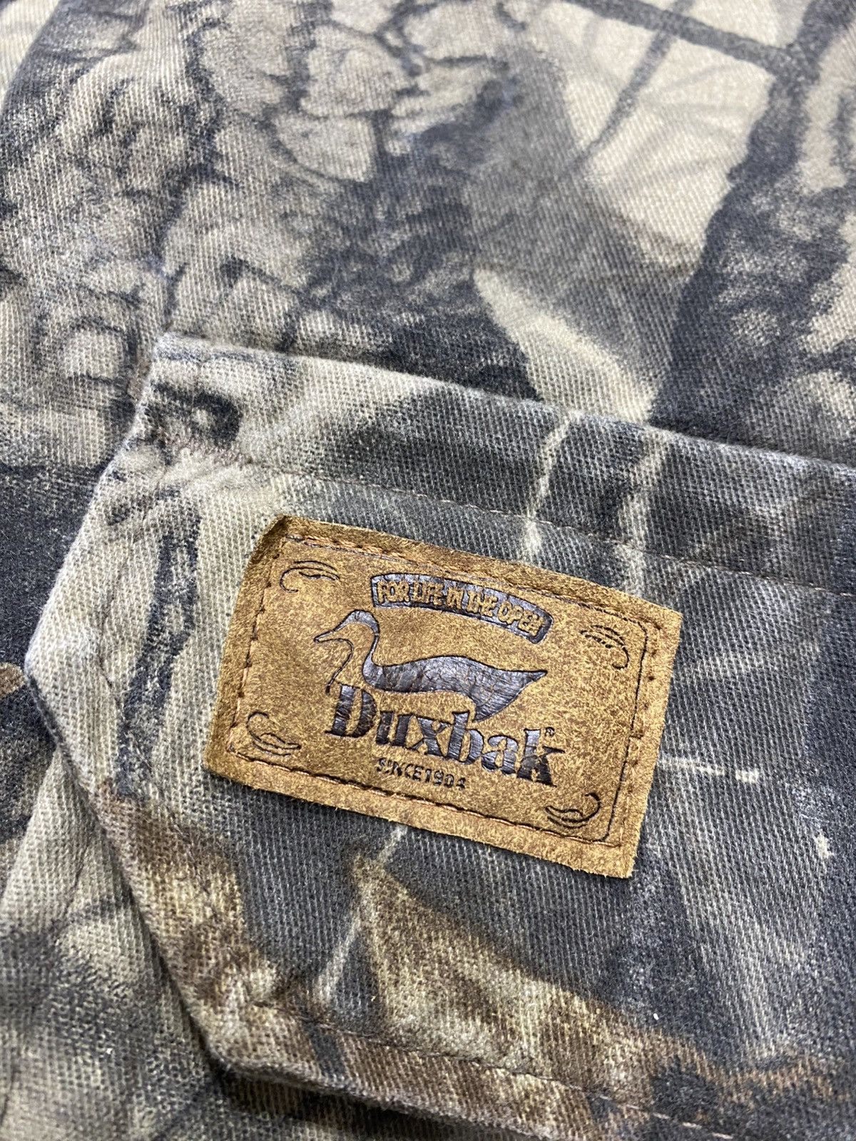 Vintage 1994 Vintage Duxbak RealTree Hooded Bomber Heavy Jacket Size US XL / EU 56 / 4 - 2 Thumbnail