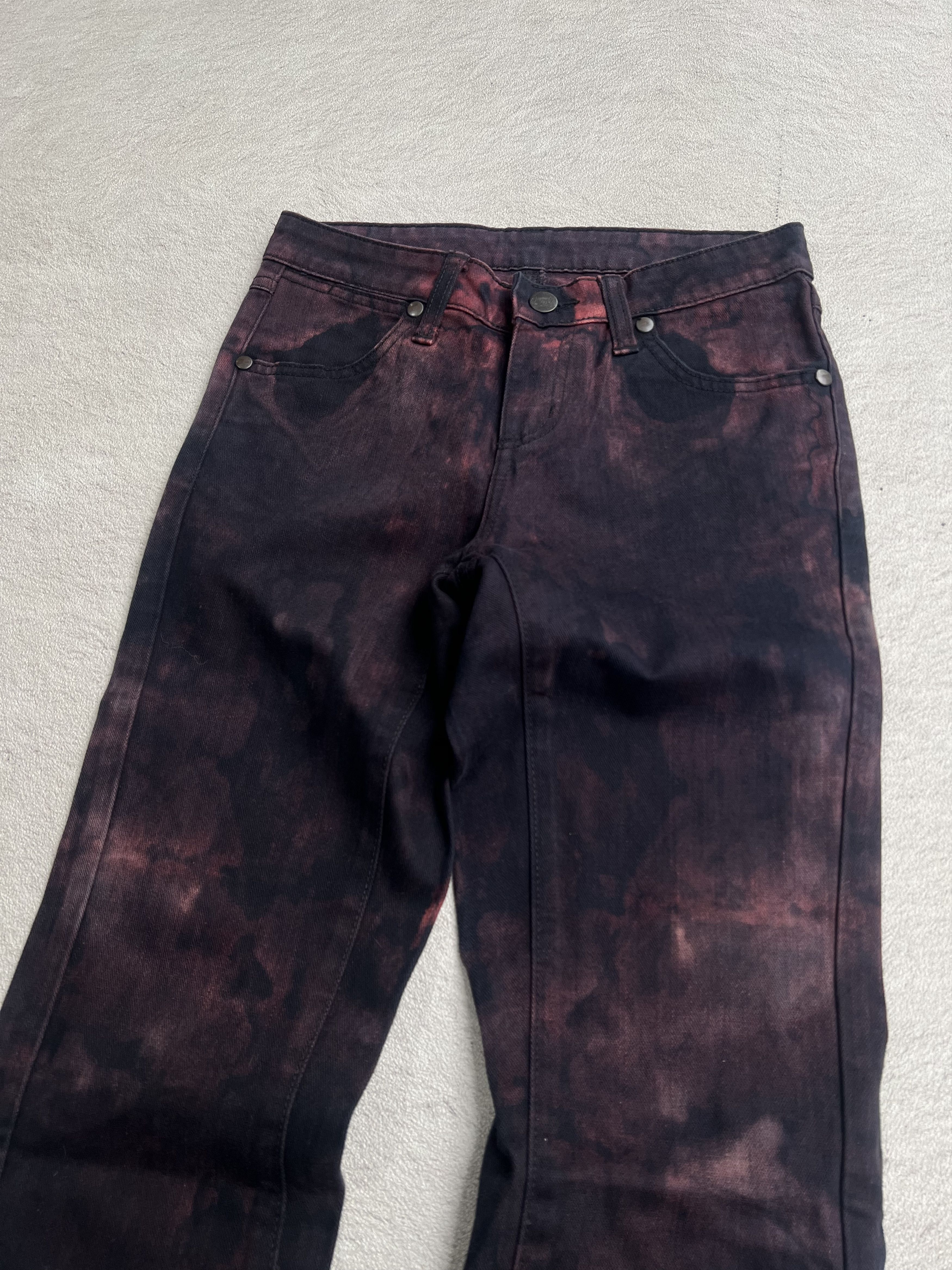 Japanese Brand 2000s Wrangler Hysteric Ifsix Flare Wash Flare Jeans y2k Lgb Size US 27 - 3 Thumbnail