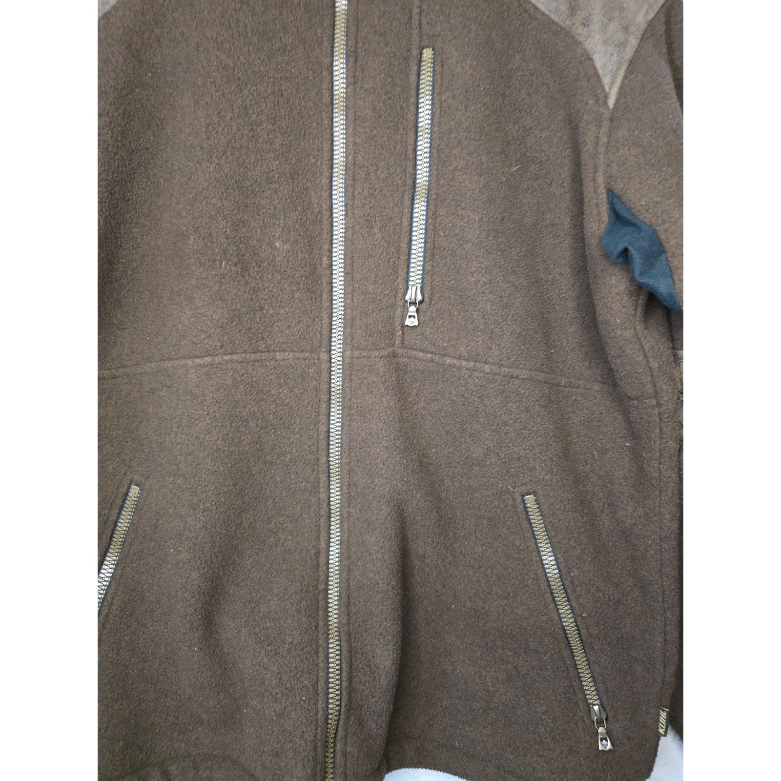 Kuhl KUHL Jacket Men's Small Alpenwurx Fleece Brown Coat Size US S / EU 44-46 / 1 - 4 Thumbnail