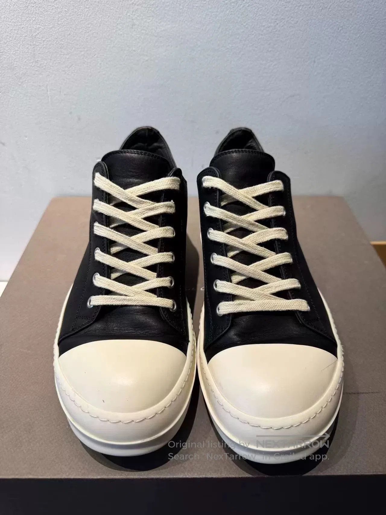 Rick Owens Rick Owens Low-Top Sneakers Size 40. Size US 7 / EU 40 - 3 Thumbnail