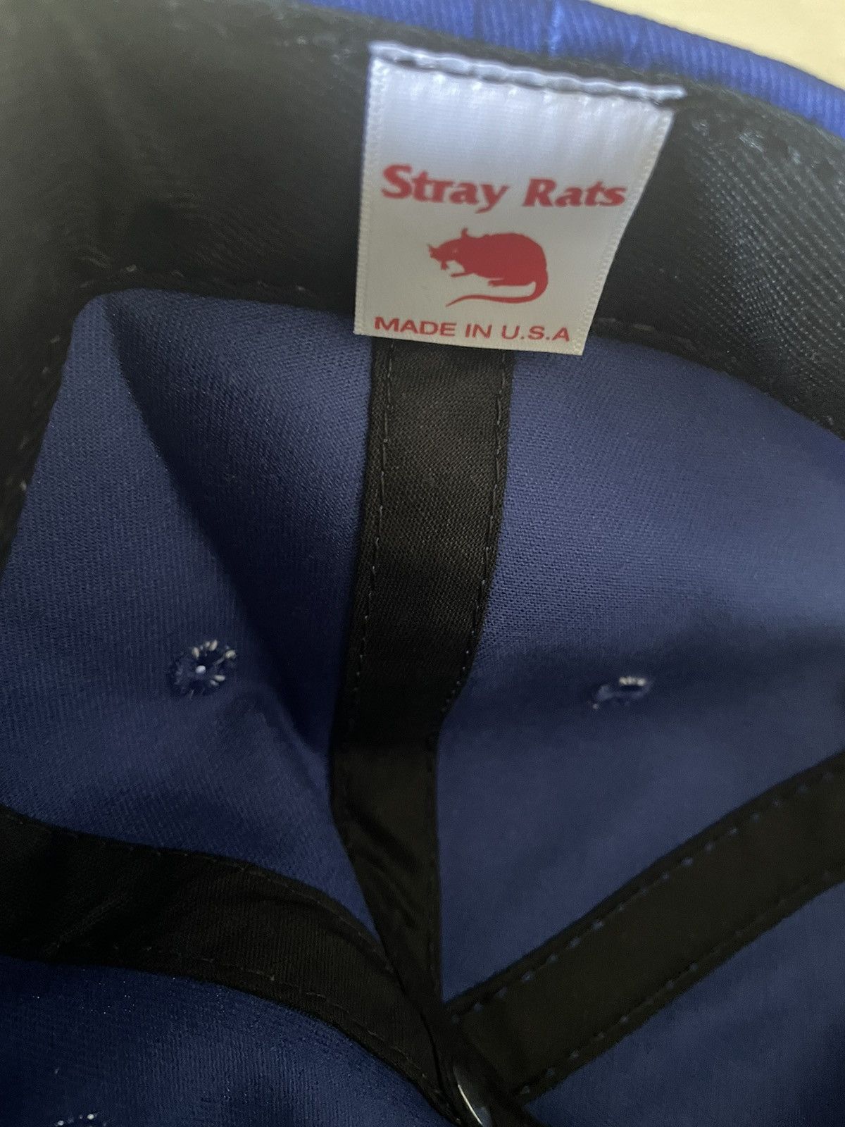 Stray Rats × Vintage Stray Rats Blue Arch SnapBack Size ONE SIZE - 3 Thumbnail