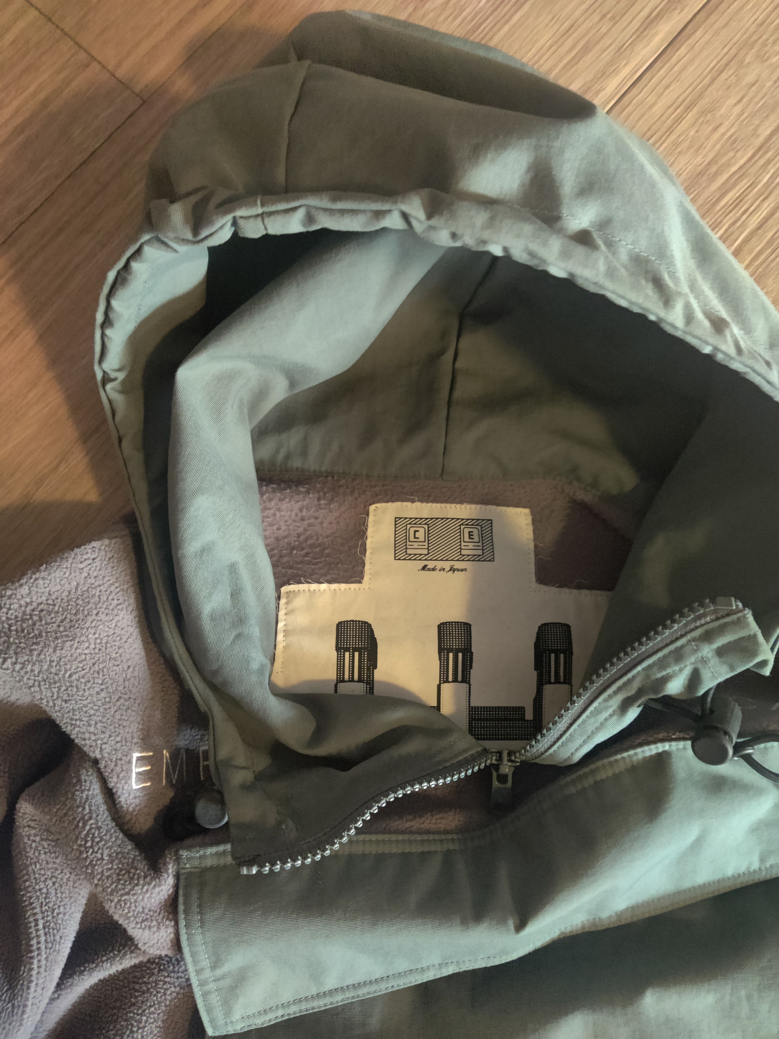 Pull Over Light Fleece #2 Grey
