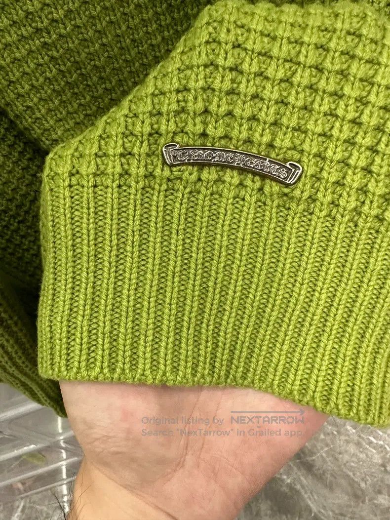 Chrome Hearts CHROME HEARTS Size M Avocado green horse hair zebra cross s Size US M / EU 48-50 / 2 - 5 Thumbnail
