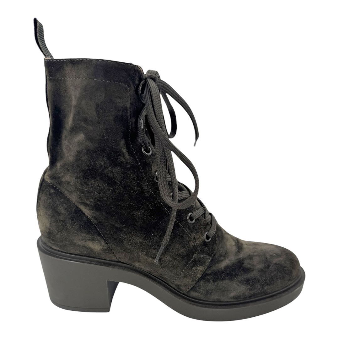 Gianvito Rossi Gianvito Rossi Suede Combat Boots Size US 8 / IT 38 - 1 Thumbnail