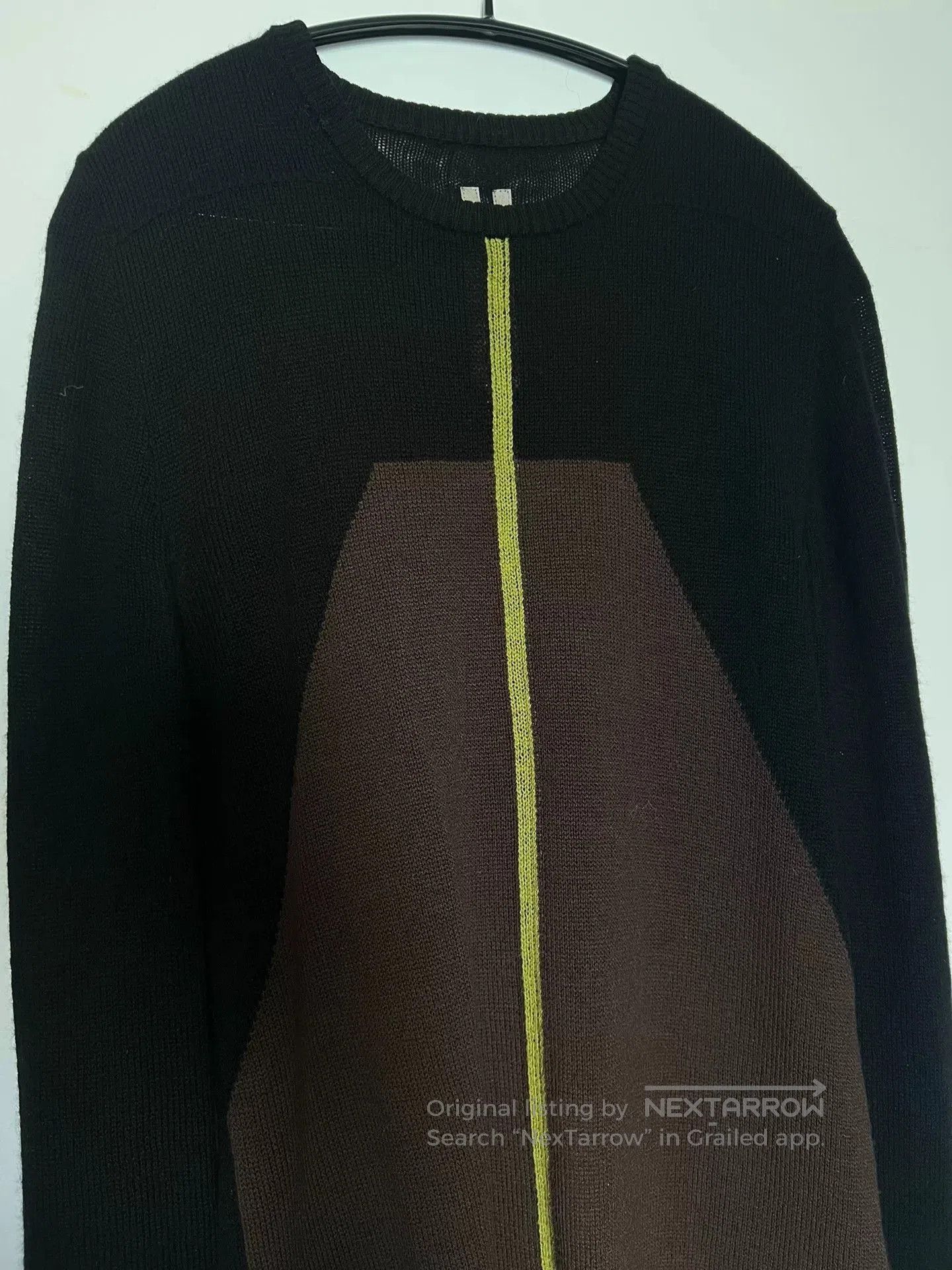 Rick Owens rick owens black color block long sleeve top. Size US L / EU 52-54 / 3 - 2 Thumbnail