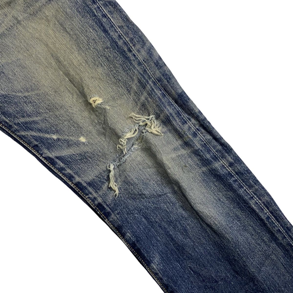 Levi's Levis 501 Kurt Cobain distressed denim Size US 30 / EU 46 - 9 Thumbnail