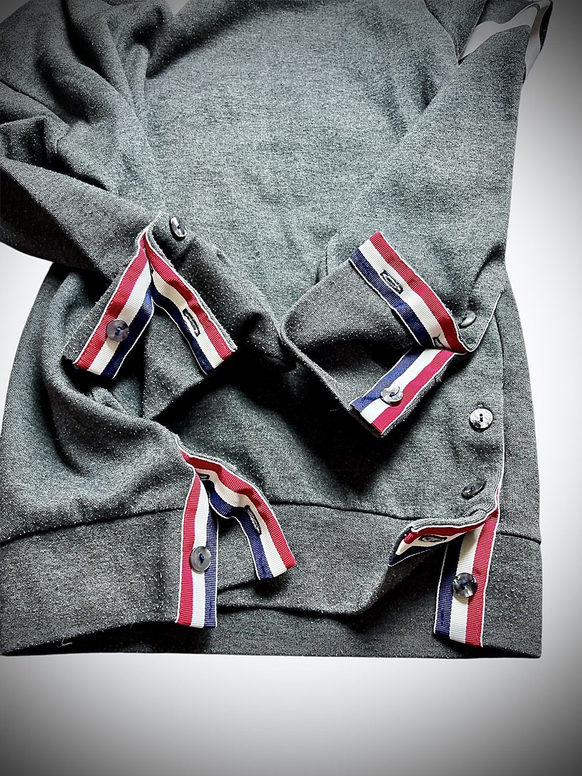 Thom Browne Thom Browne Merino Classic Crew Sweatshirt Size US M / EU 48-50 / 2 - 6 Thumbnail
