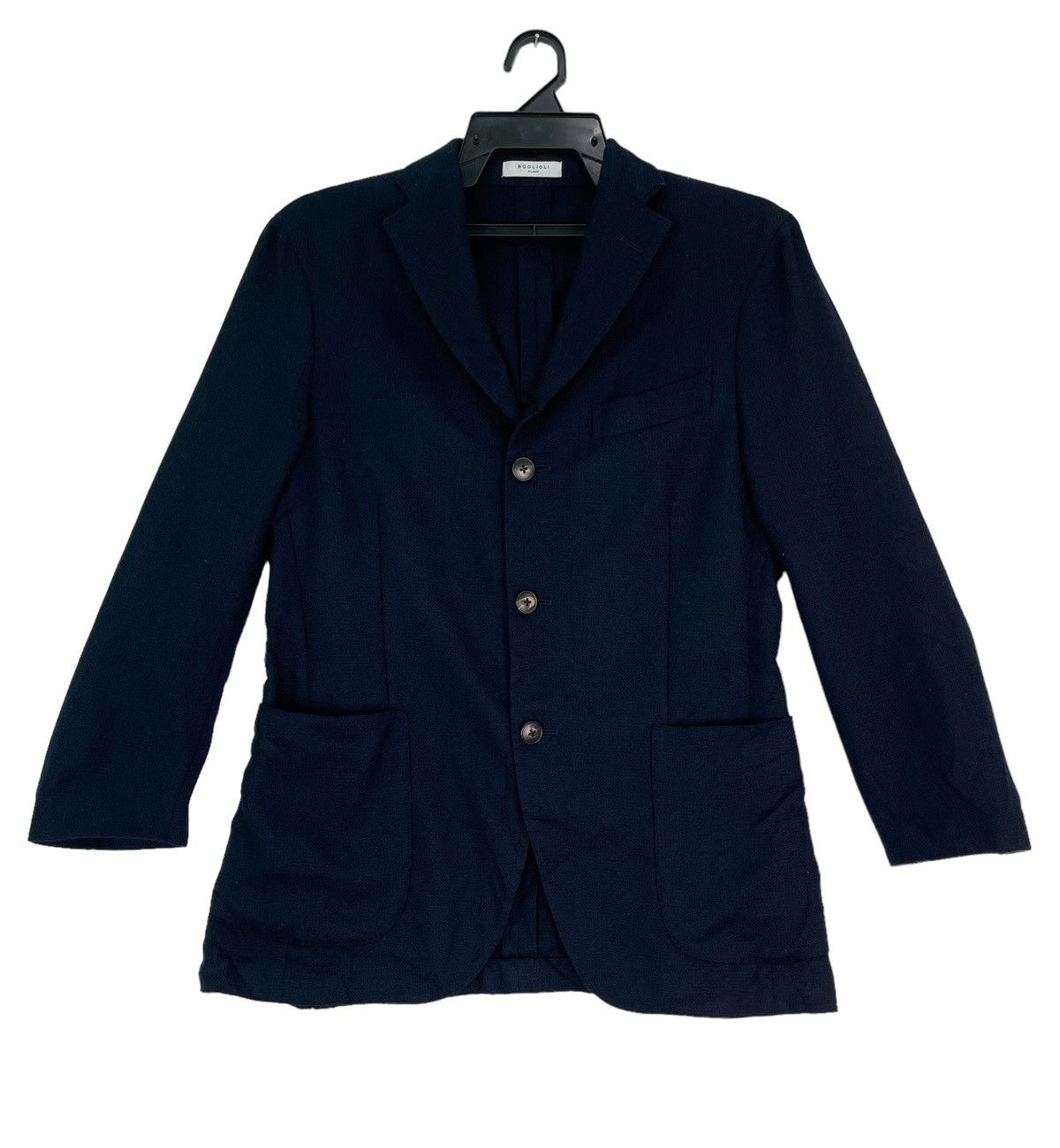 Boglioli Boglioli navy blue wool button up K Jacket Size US S / EU 44-46 / 1 - 2 Thumbnail