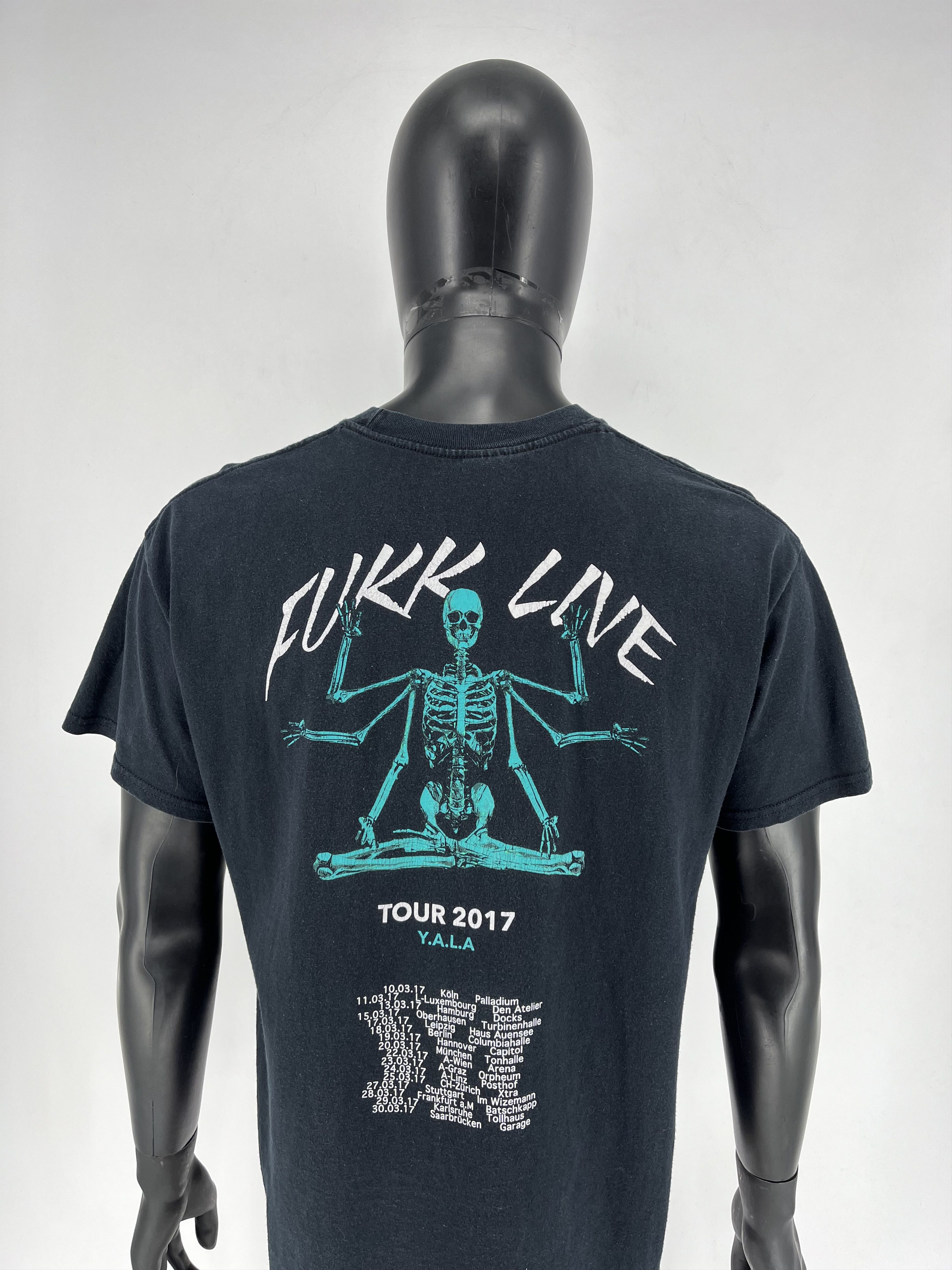 Band Tees Men’s T-Shirt Genetikk Fuck Live Tour Outta This World Tee Size US L / EU 52-54 / 3 - 1 Thumbnail