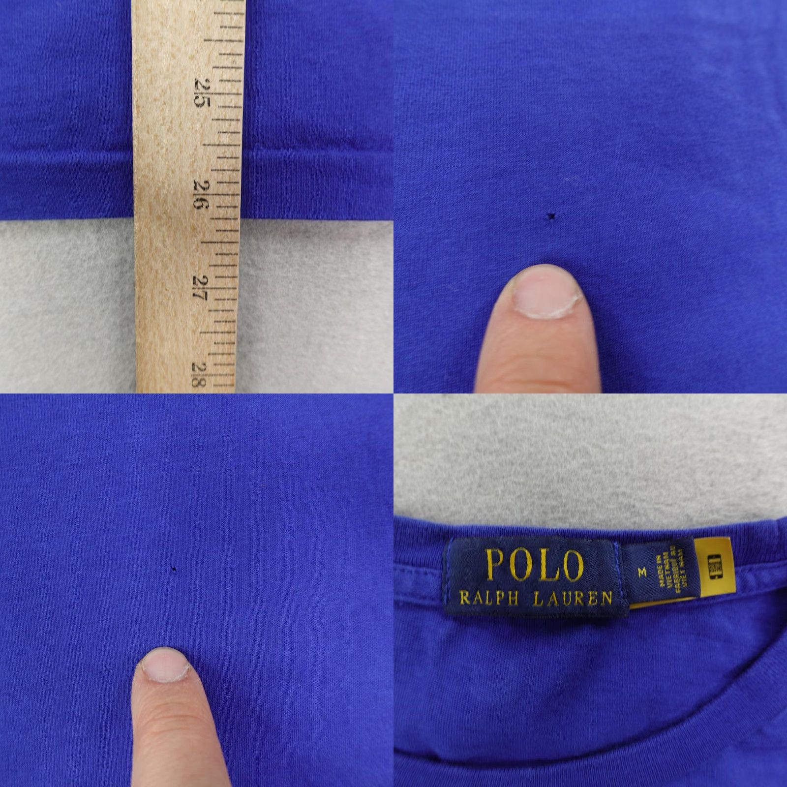 Polo Ralph Lauren Polo Ralph Lauren Men’s Long Sleeve Graphic Crewneck T-Shirt Medium Blue Cotton All Seasons Size US M / EU 48-50 / 2 - 8 Thumbnail