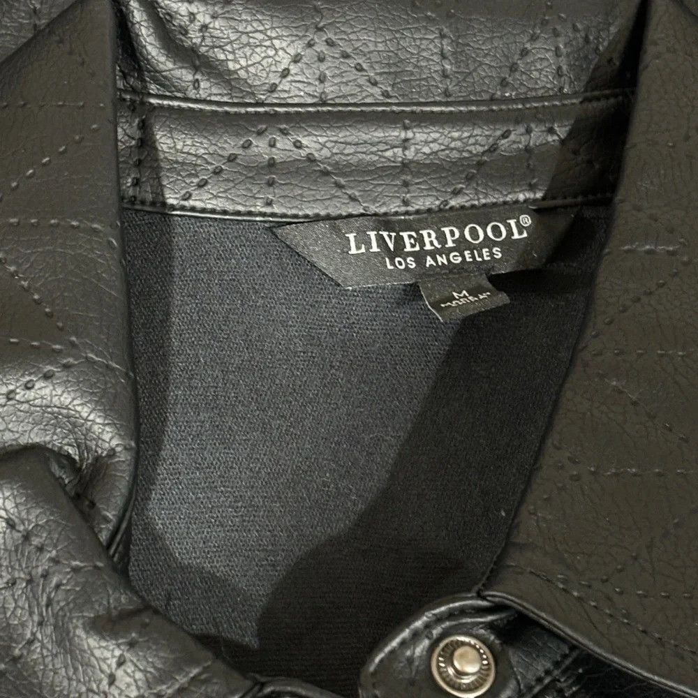 Other Liverpool Faux Leather Jacket NWT Size M / US 6-8 / IT 42-44 - 5 Thumbnail