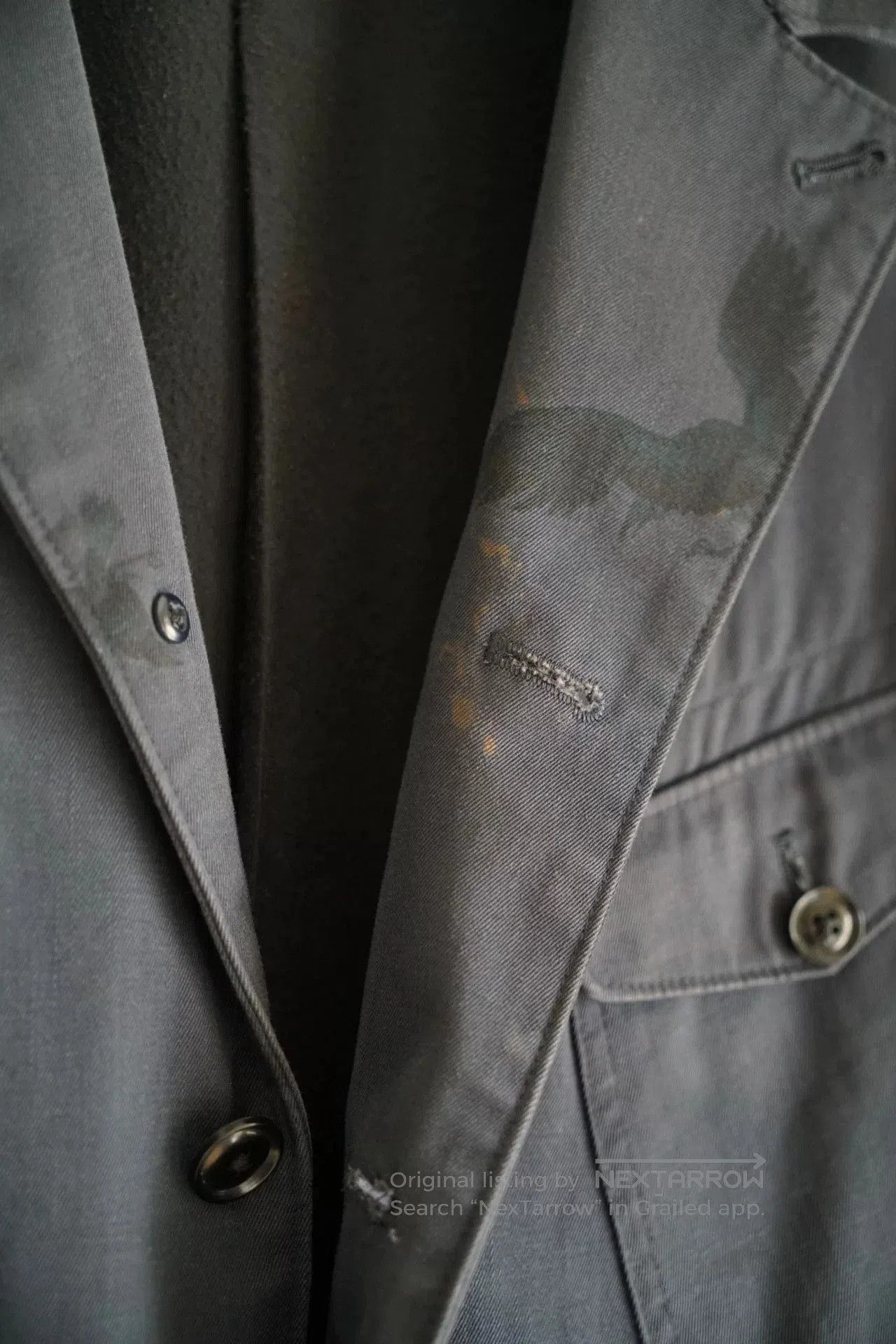 Yohji Yamamoto Yohji Yamamoto Raven Print Suit Jacket. Size US M / EU 48-50 / 2 - 5 Thumbnail
