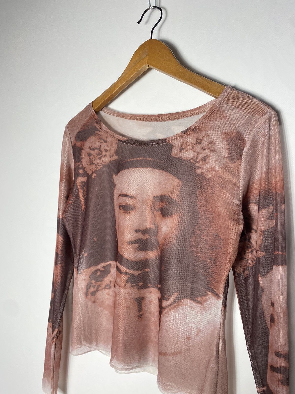 Japanese Brand × Vintage Vintage Like JPG Mesh Top Hype Y2k Size S / US 4 / IT 40 - 2 Thumbnail
