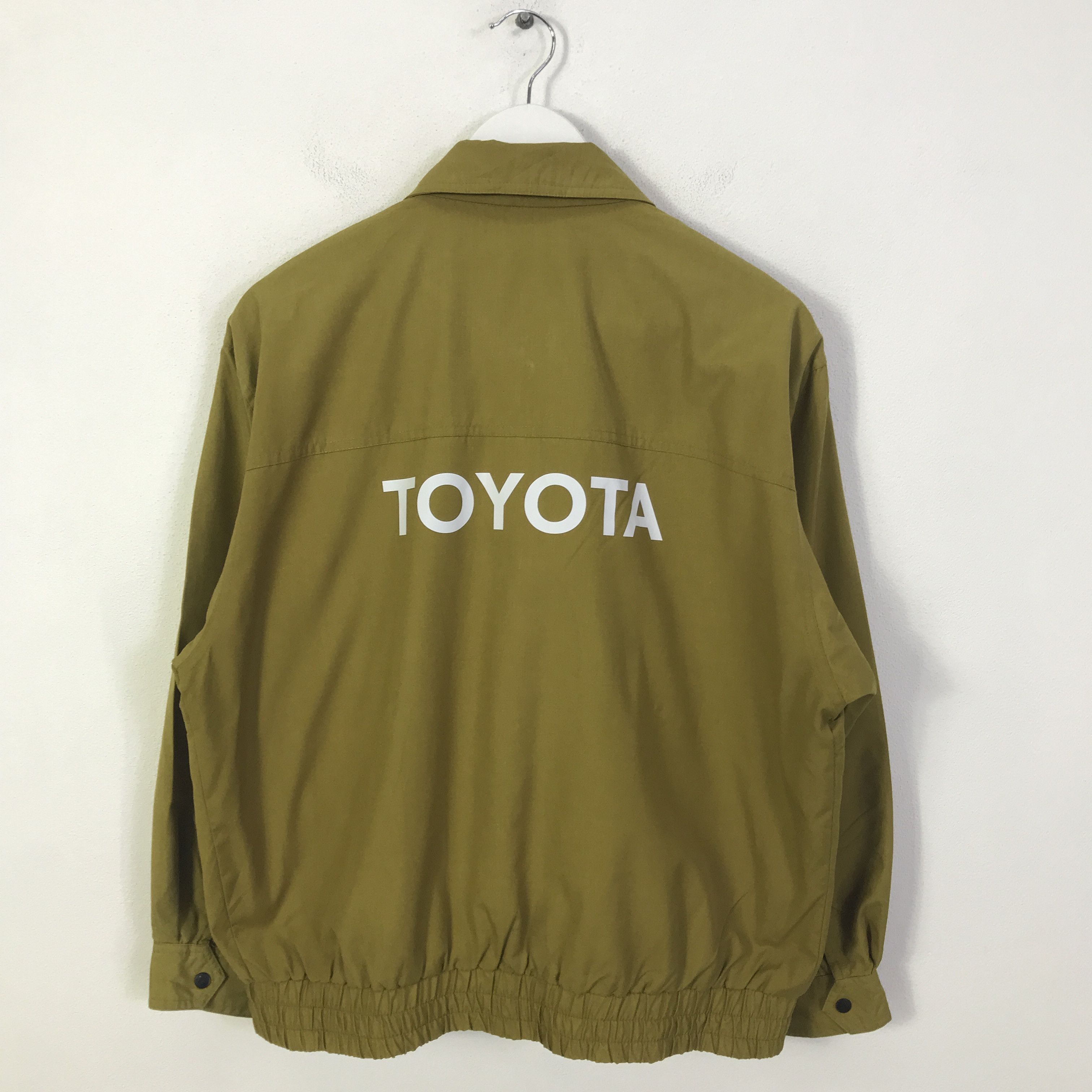 Japanese Brand Toyota racing Japan uniform custom work jacket K85B19 Size US L / EU 52-54 / 3 - 1 Thumbnail