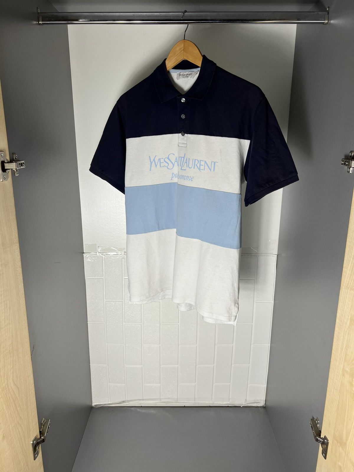 Saint Laurent Paris VINTAGE YVES SAINT LAURENT CLASSIC DESIGNER RETRO CASUAL 90s Size US L / EU 52-54 / 3 - 10 Thumbnail