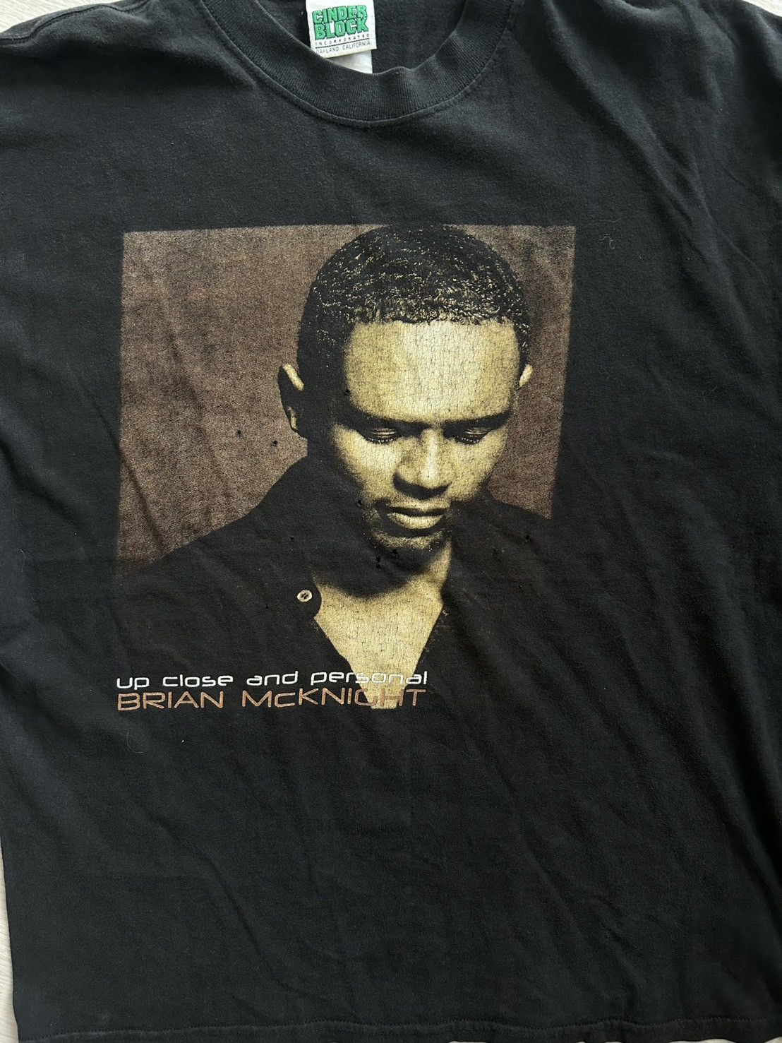 Vintage Brian McKnight Vintage T Shirt 00s Size US XL / EU 56 / 4 - 4 Thumbnail
