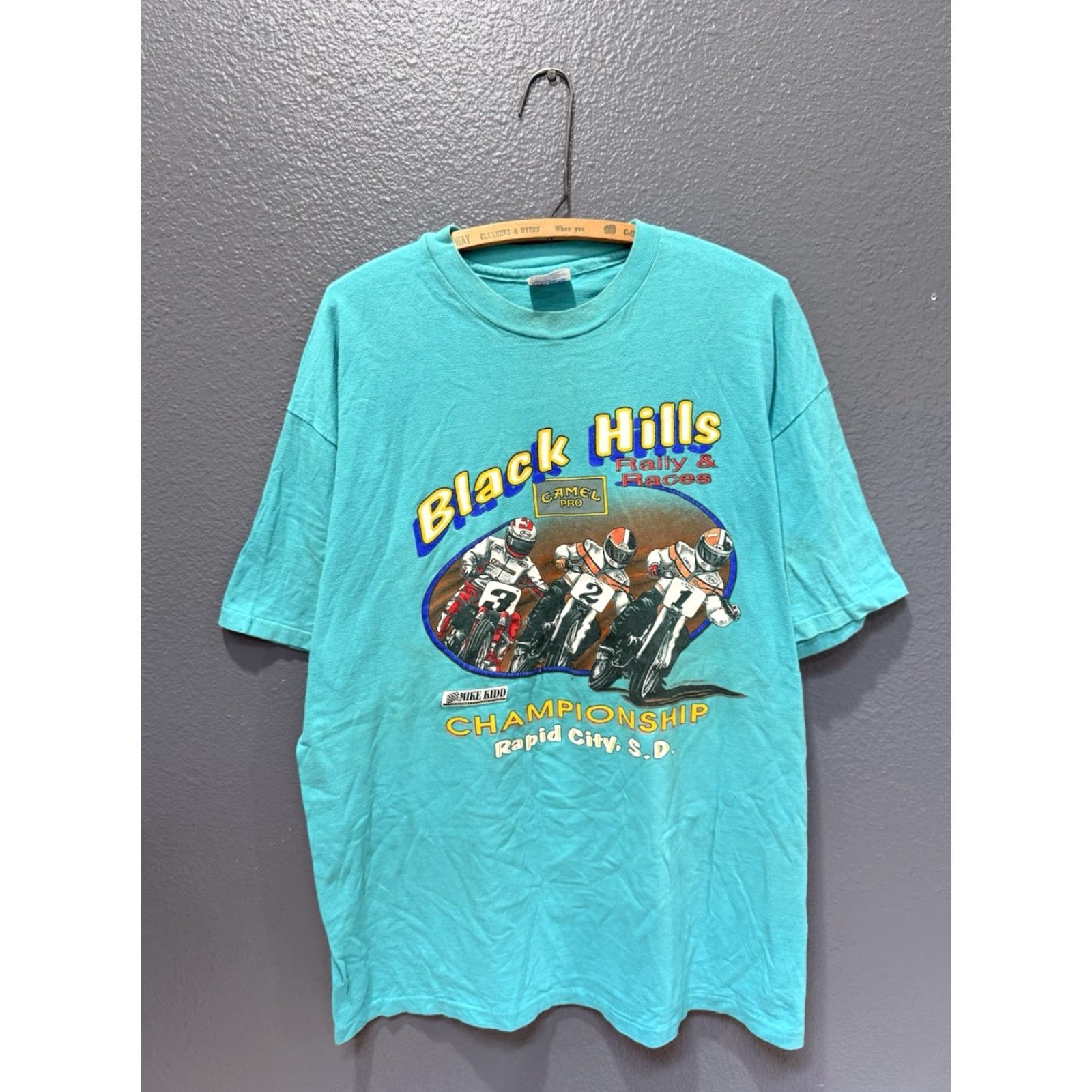 Camel VINTAGE 1993 Camel Pro Blue AMA Tee XL Shirt Mens Size US XL / EU 56 / 4 - 3 Thumbnail