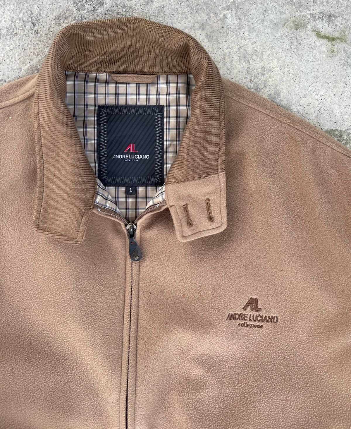 Andreluciano × Vintage Vintage Andre Luciano Men's Bomber Jacket Size US L / EU 52-54 / 3 - 4 Thumbnail