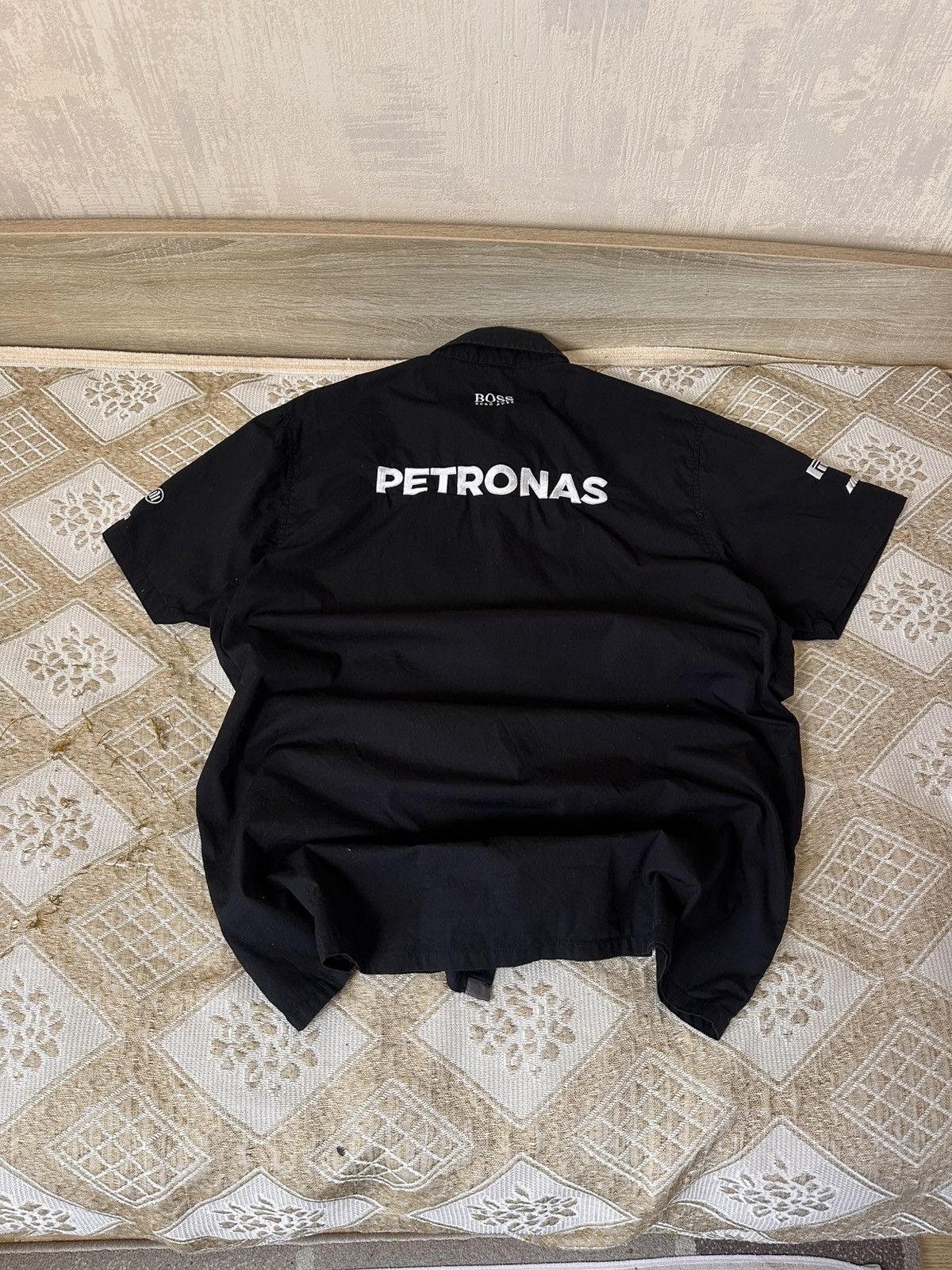 Hugo Boss 🔥 Hugo Boss Mercedes AMG Petronas Vintage Shirt BMW Honda Size US XXL / EU 58 / 5 - 2 Thumbnail