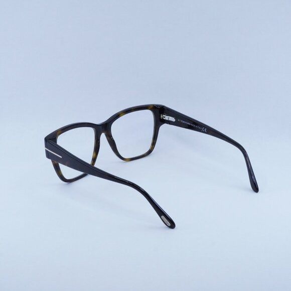 Tommy Hilfiger Tom Ford FT5745-B 052 Eyeglasses Havana 54mm Square Frame Size ONE SIZE - 6 Thumbnail