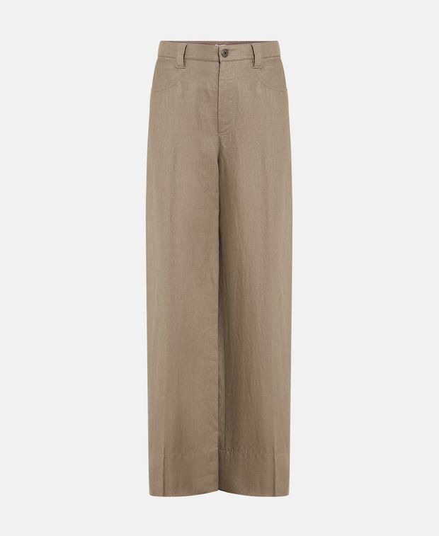 Brunello Cucinelli Linen trousers Size 24" / US 00 / IT 34 - 1 Thumbnail