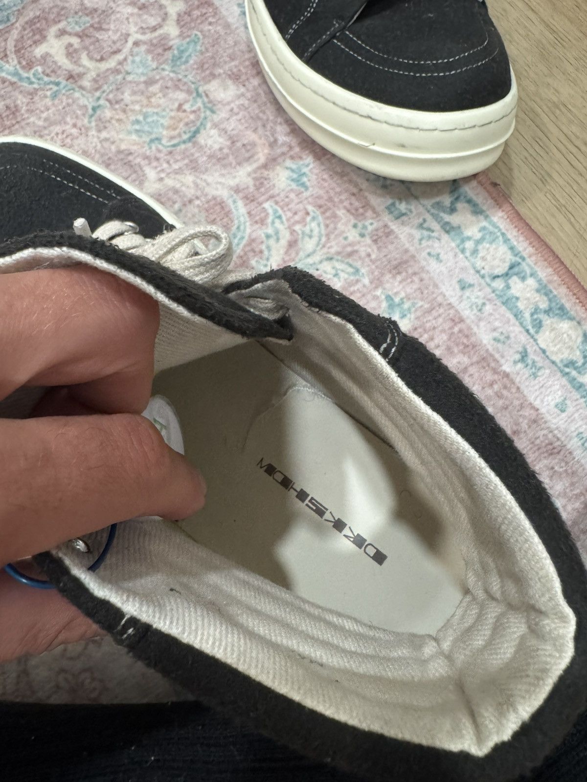 Rick Owens Vans Vintage High Size US 9 / EU 42 - 7 Thumbnail