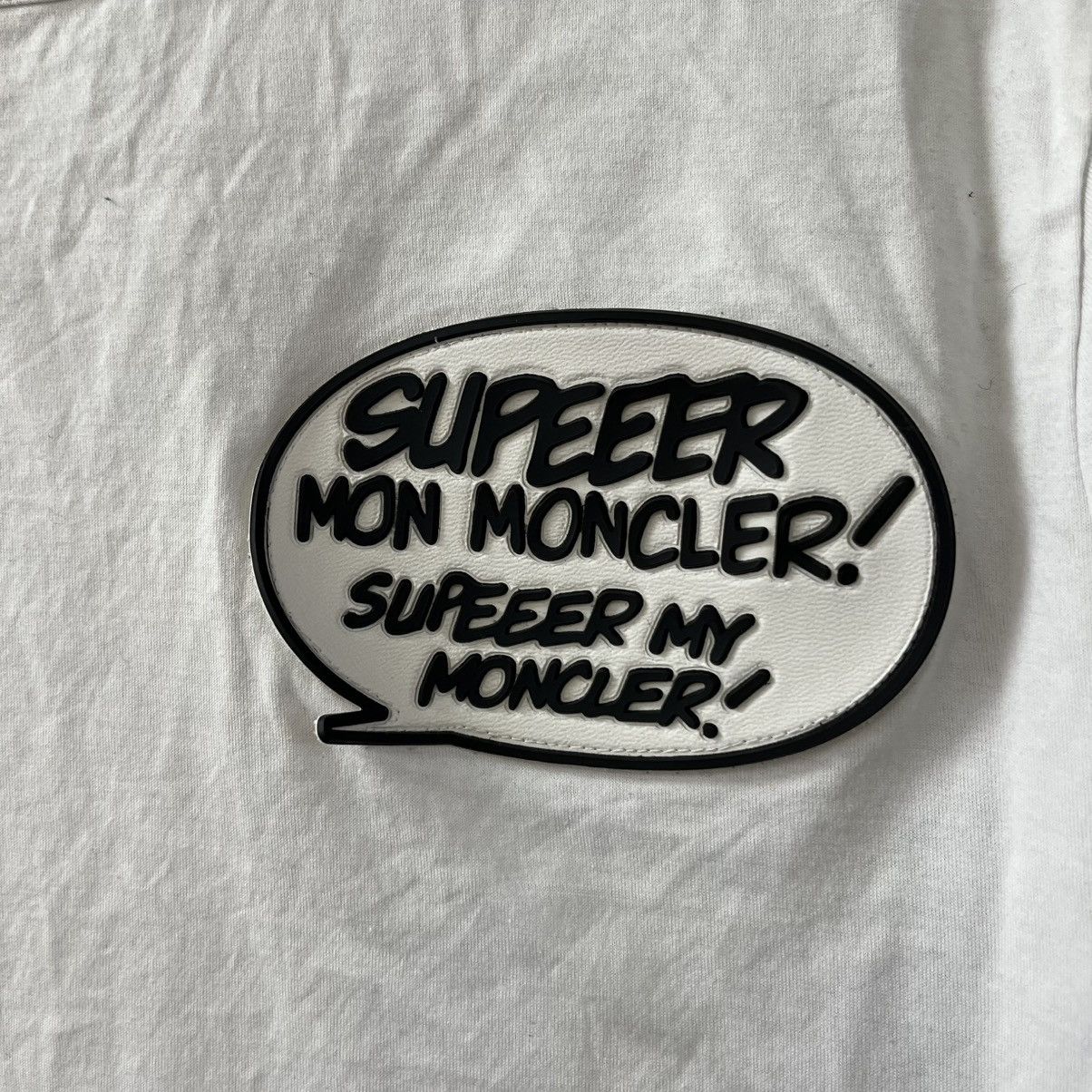 Moncler Moncler | Logo Printed T-Shirt White M Size US M / EU 48-50 / 2 - 5 Thumbnail