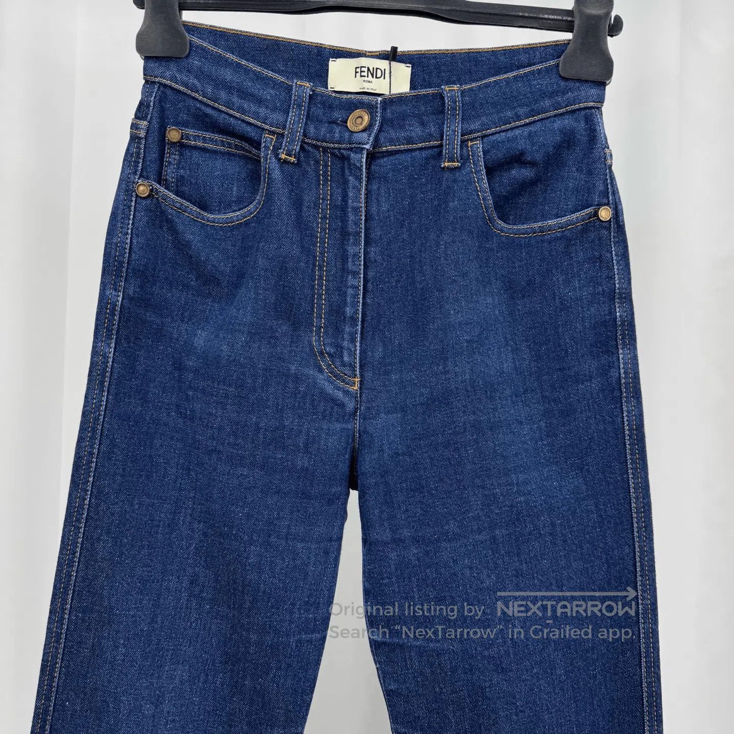 Fendi Fendi Double F Printed Washed Jeans. Size US 40 / EU 56 - 3 Thumbnail