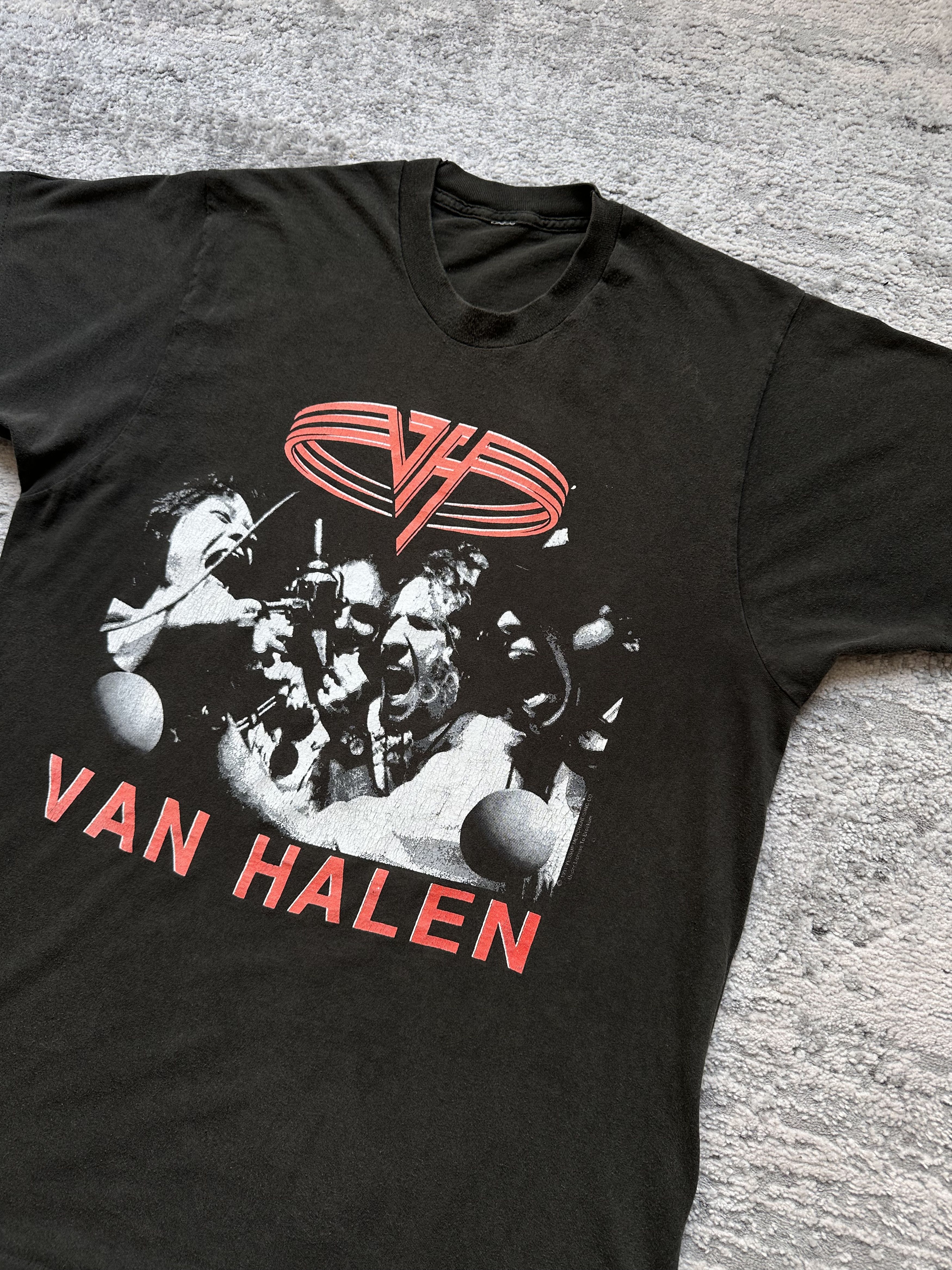 Band Tees Van Halen Vintage T shirt 1991 Size US M / EU 48-50 / 2 - 4 Thumbnail