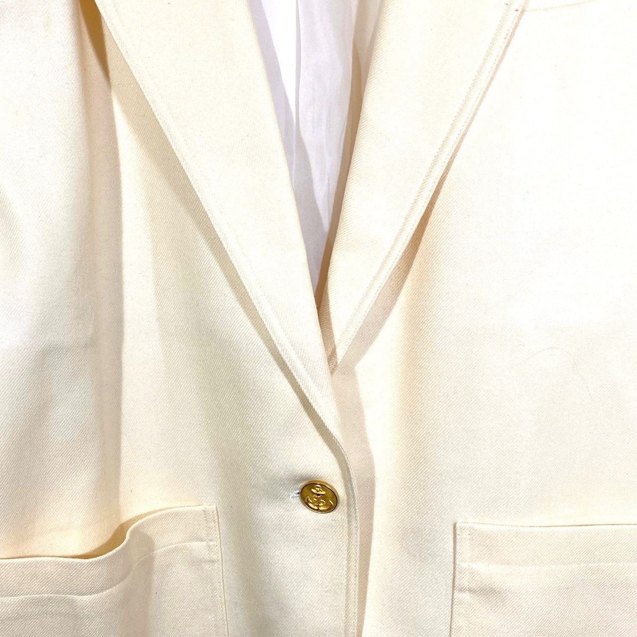 Guy Laroche Veste Blazer Laine Crème Vintage Guy Laroche Boutique Paris Size M / US 6-8 / IT 42-44 - 4 Thumbnail