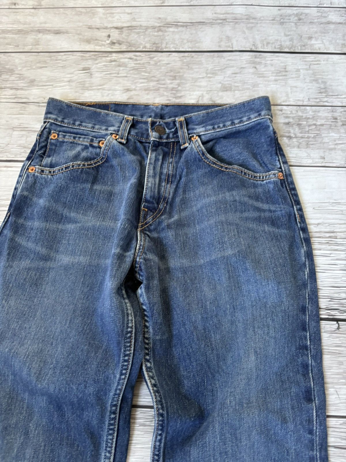 If Six Was Nine × Japanese Brand × Vintage Vintage Rick Owens Junya Watanabe Style Flared Jeans Size US 28 / EU 44 - 3 Thumbnail