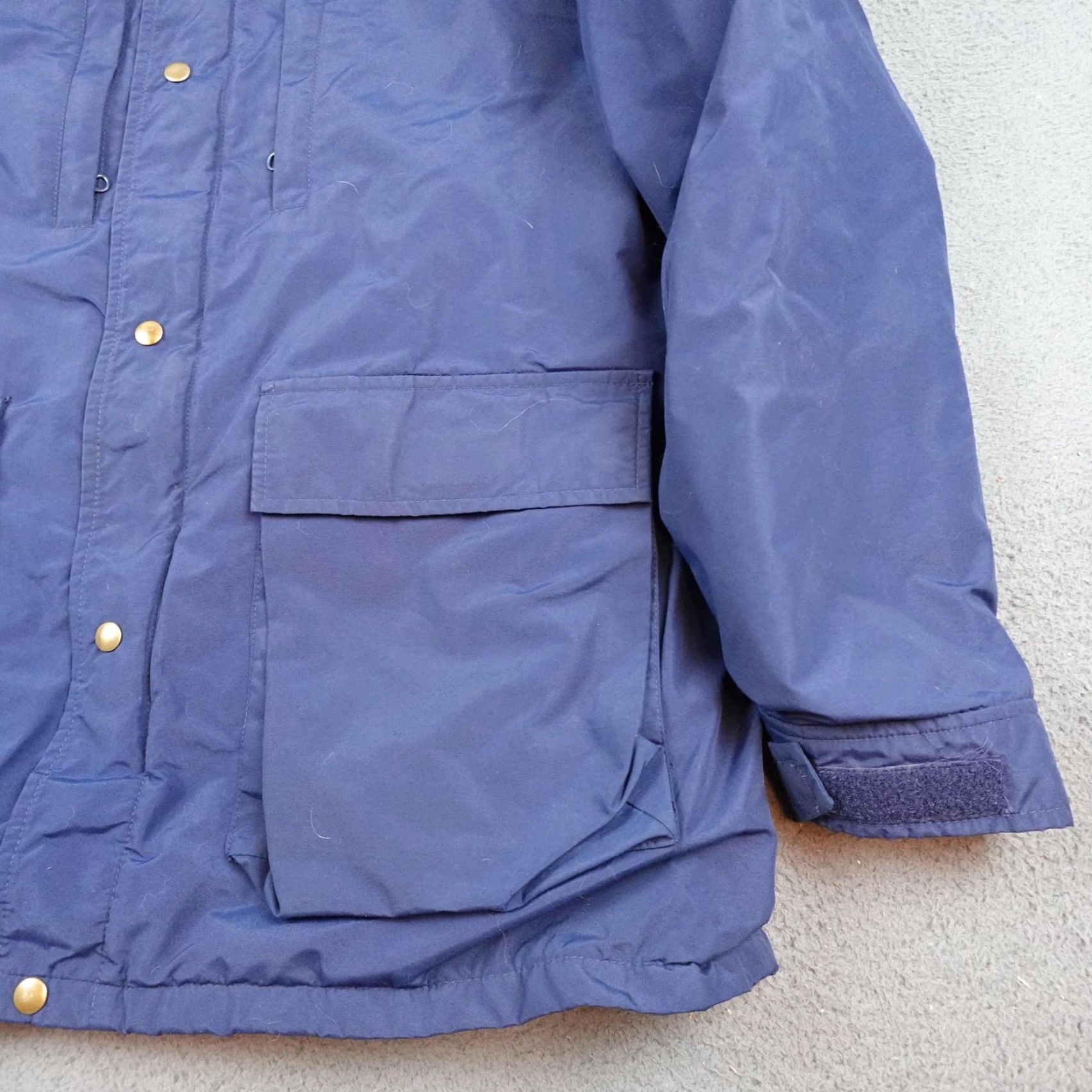 Abercrombie & Fitch VINTAGE Abercrombie & Fitch Jacket Mens XL Blue GORE-TEX Parka Made USA 90s Size US XL / EU 56 / 4 - 2 Thumbnail