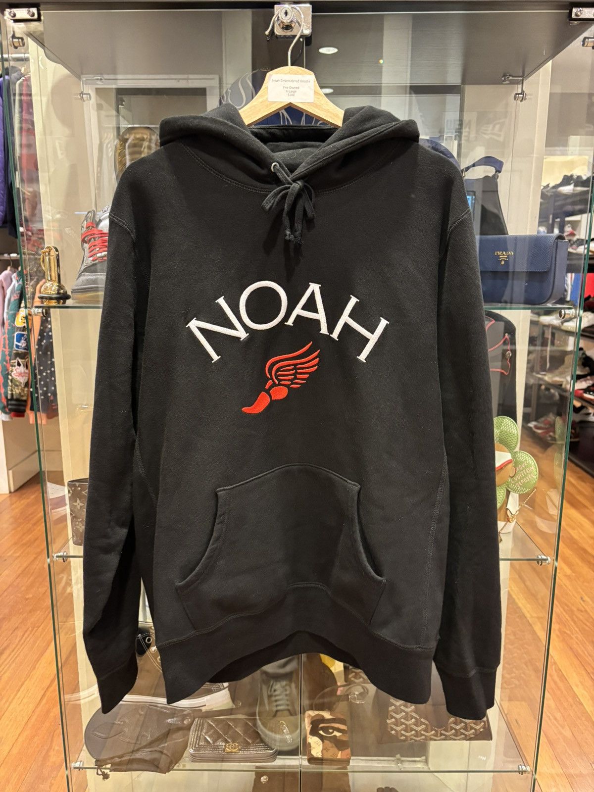 Noah Noah Embroidered Hoodie Size US XL / EU 56 / 4 - 1 Thumbnail
