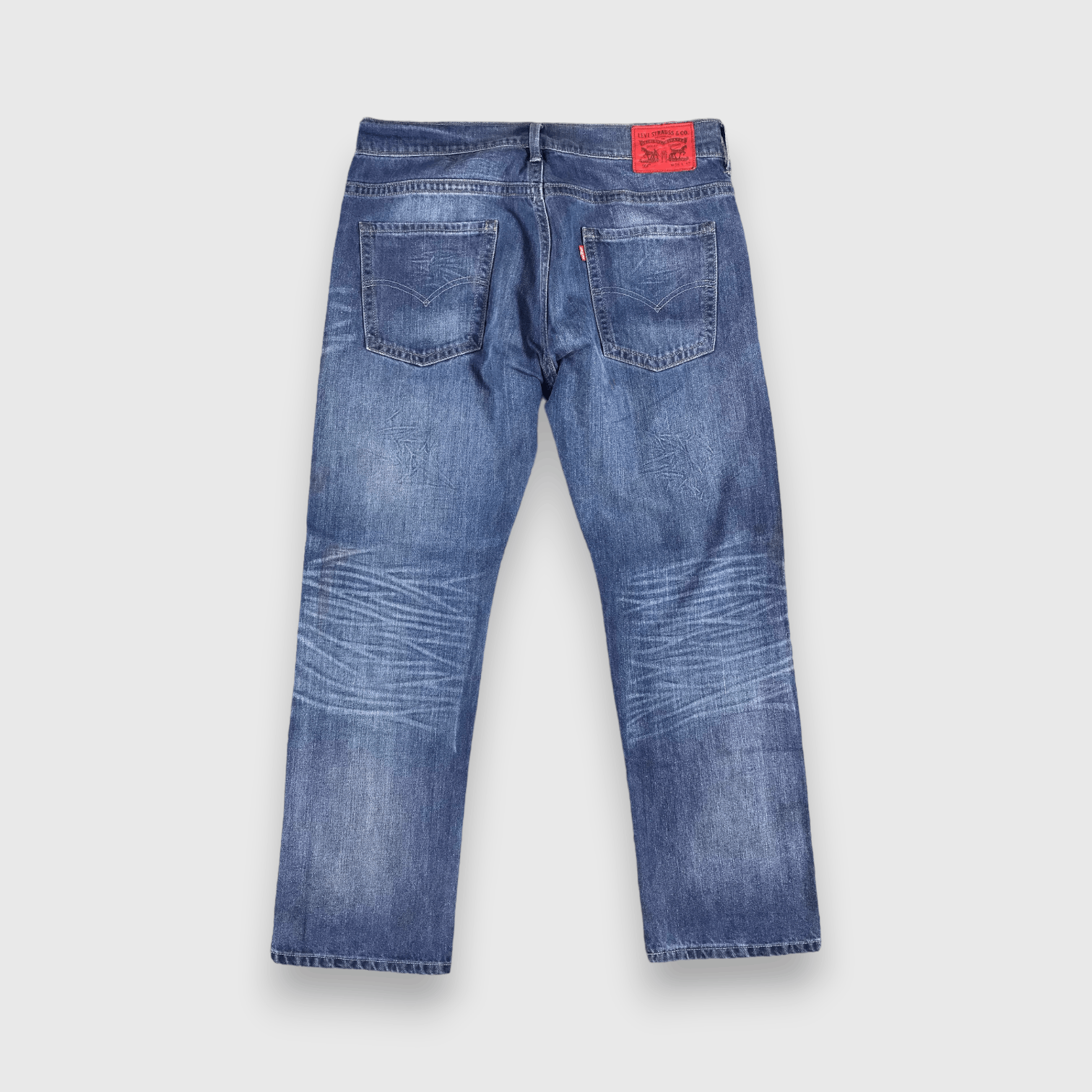 Levi's Vintage Blue Wash Levis 504 Jeans-J2253 Size US 37 - 2 Thumbnail