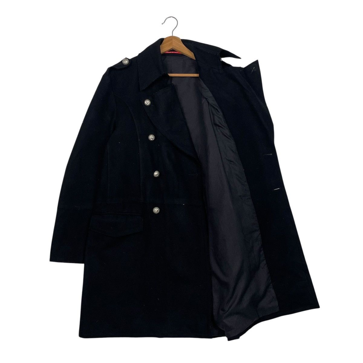 Other Exhibit Double Breasted Wool Coat Made In Italy Size US M / EU 48-50 / 2 - 9 Thumbnail