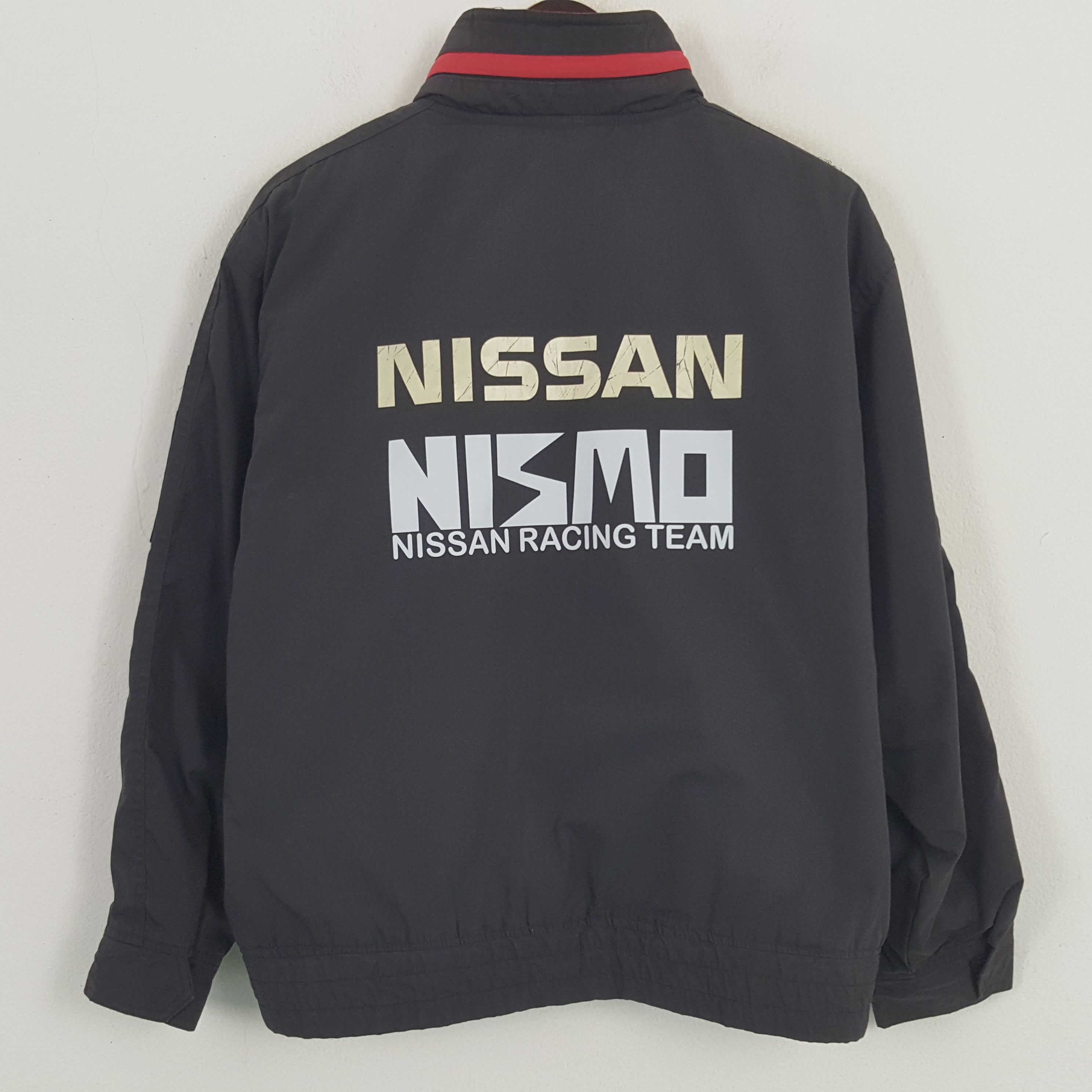 Vintage Nissan Racing Team Custom Sport Bomber Jacket