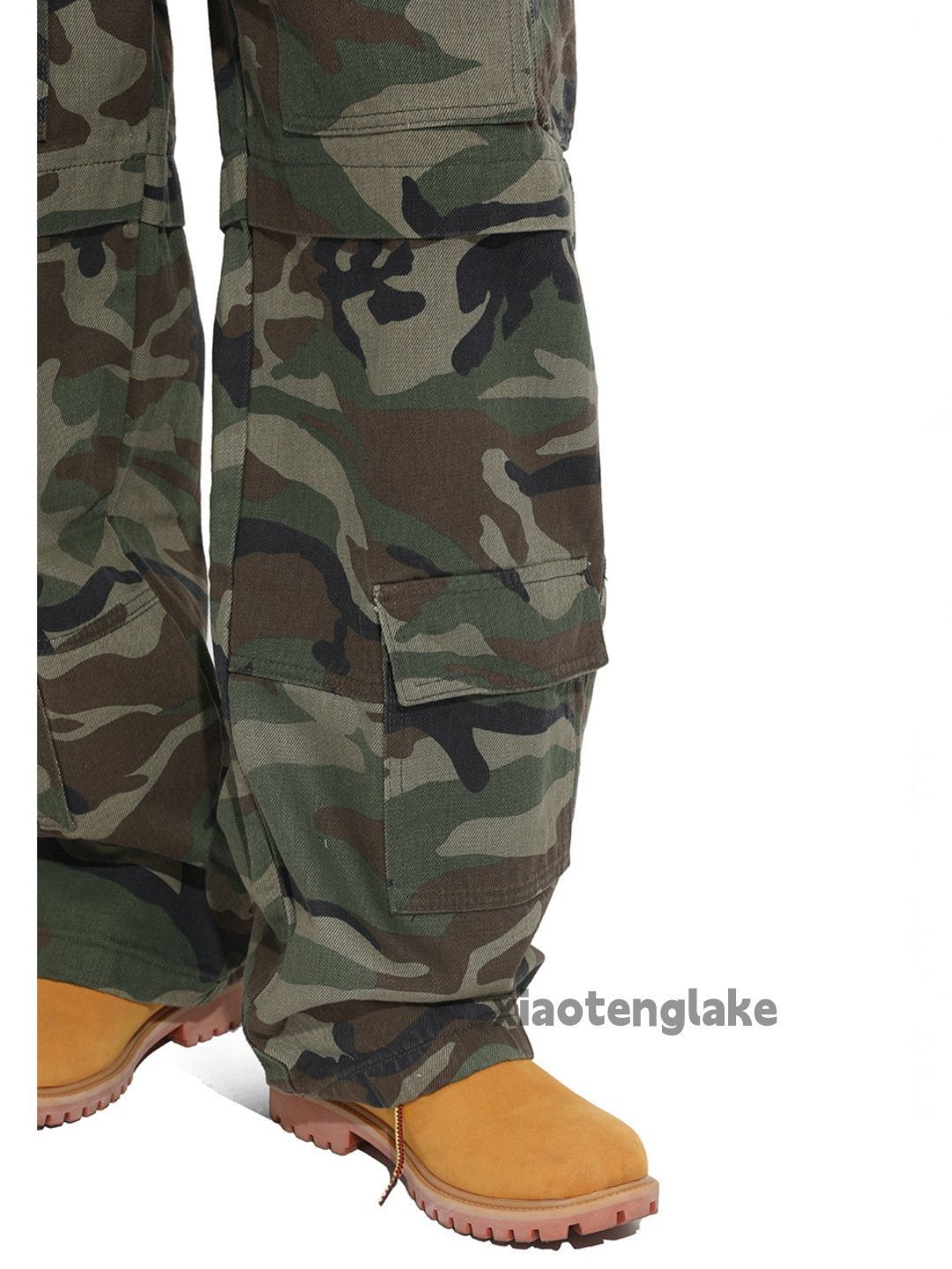 Vintage xtl military outdoor tactical loose baggy cargo pants Size US 32 / EU 48 - 2 Thumbnail