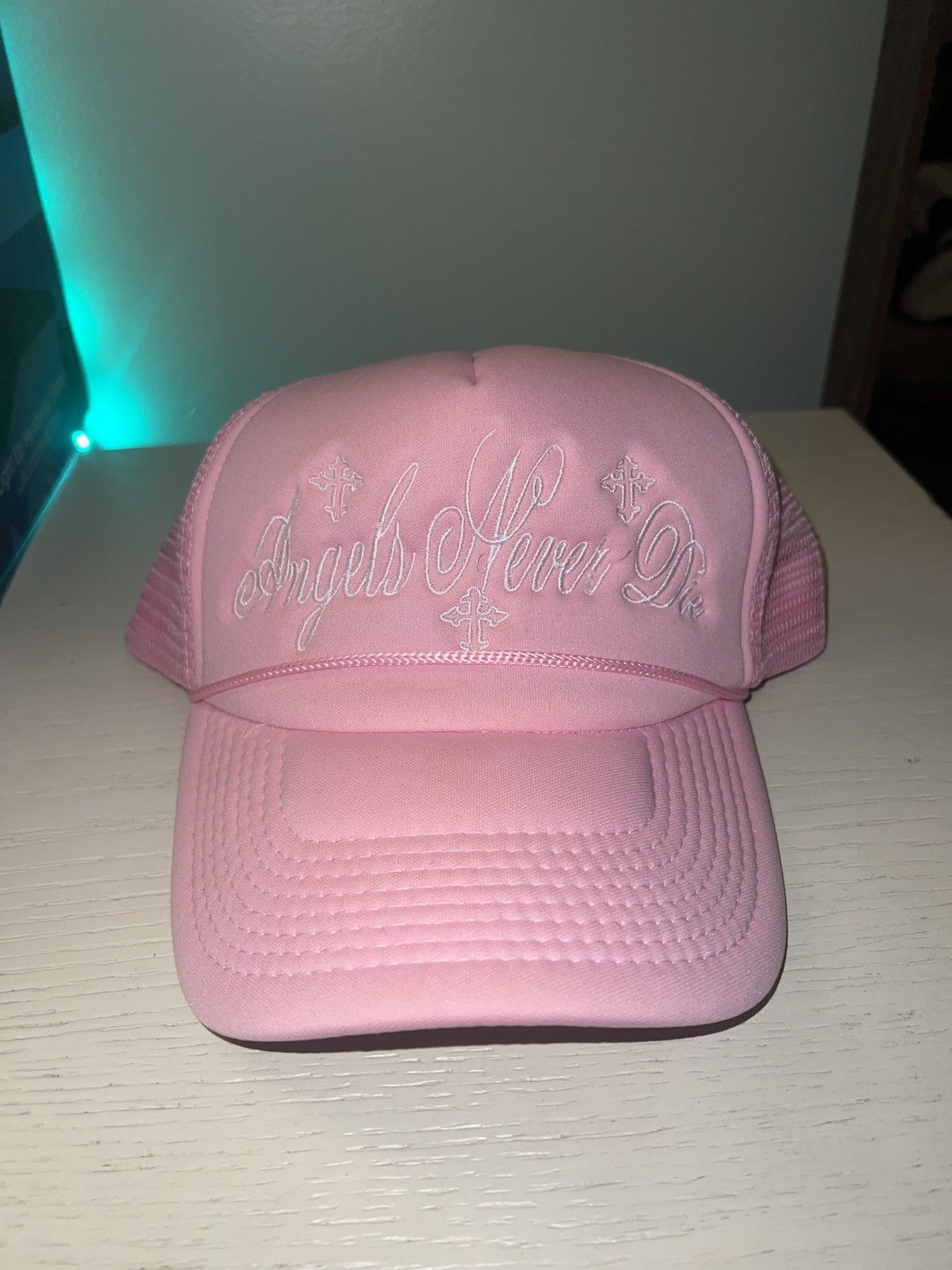 Other ANGELS NEVER DIE TRUCKER HAT Size ONE SIZE - 1 Thumbnail